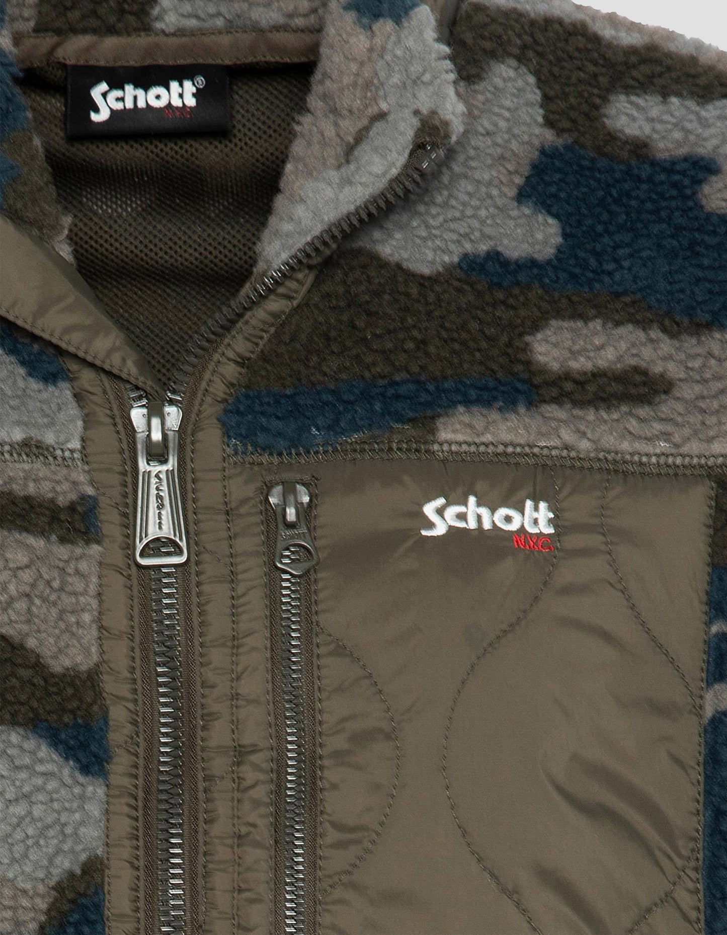 Veste sherpa sans manche