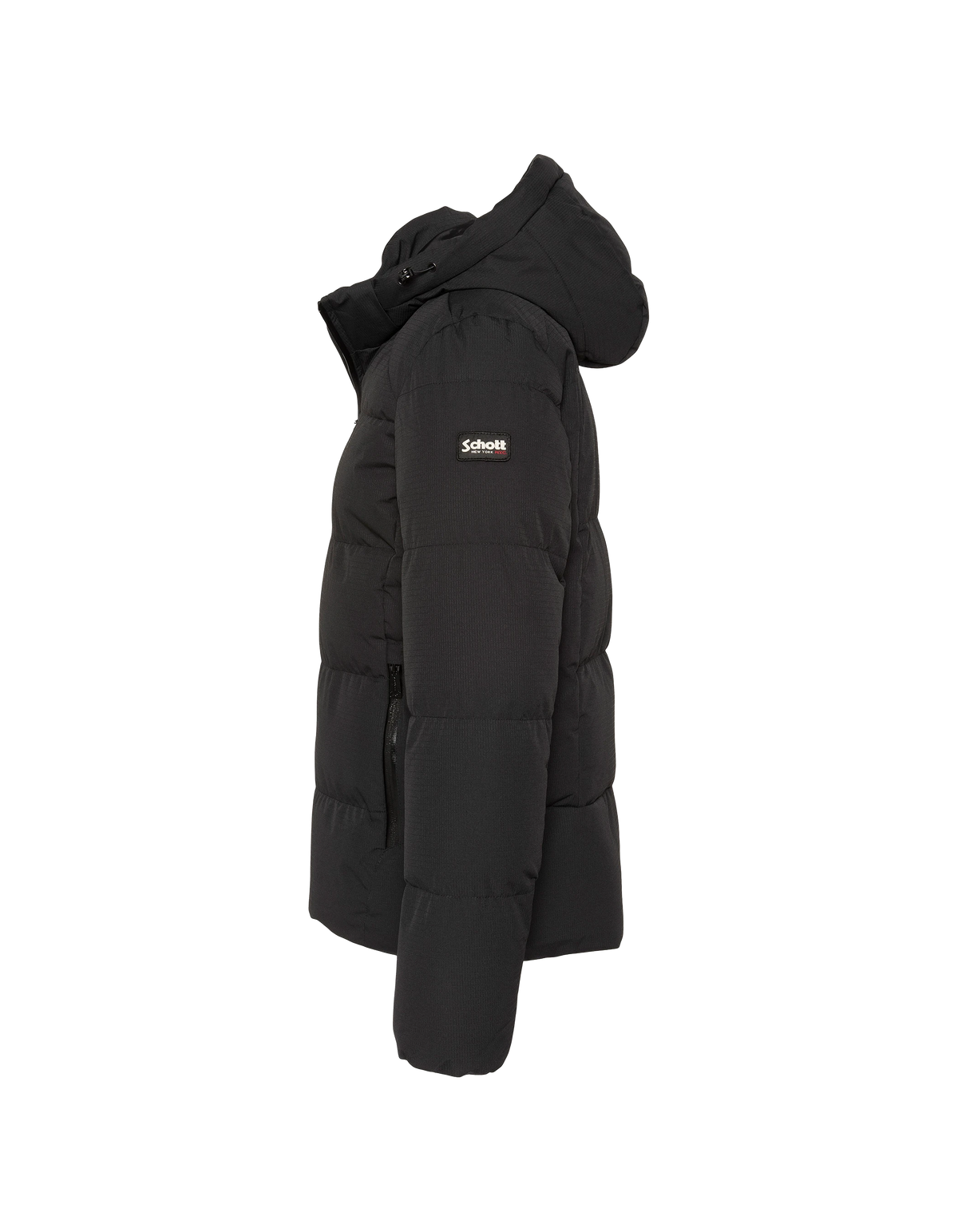 Blouson à capuche noir