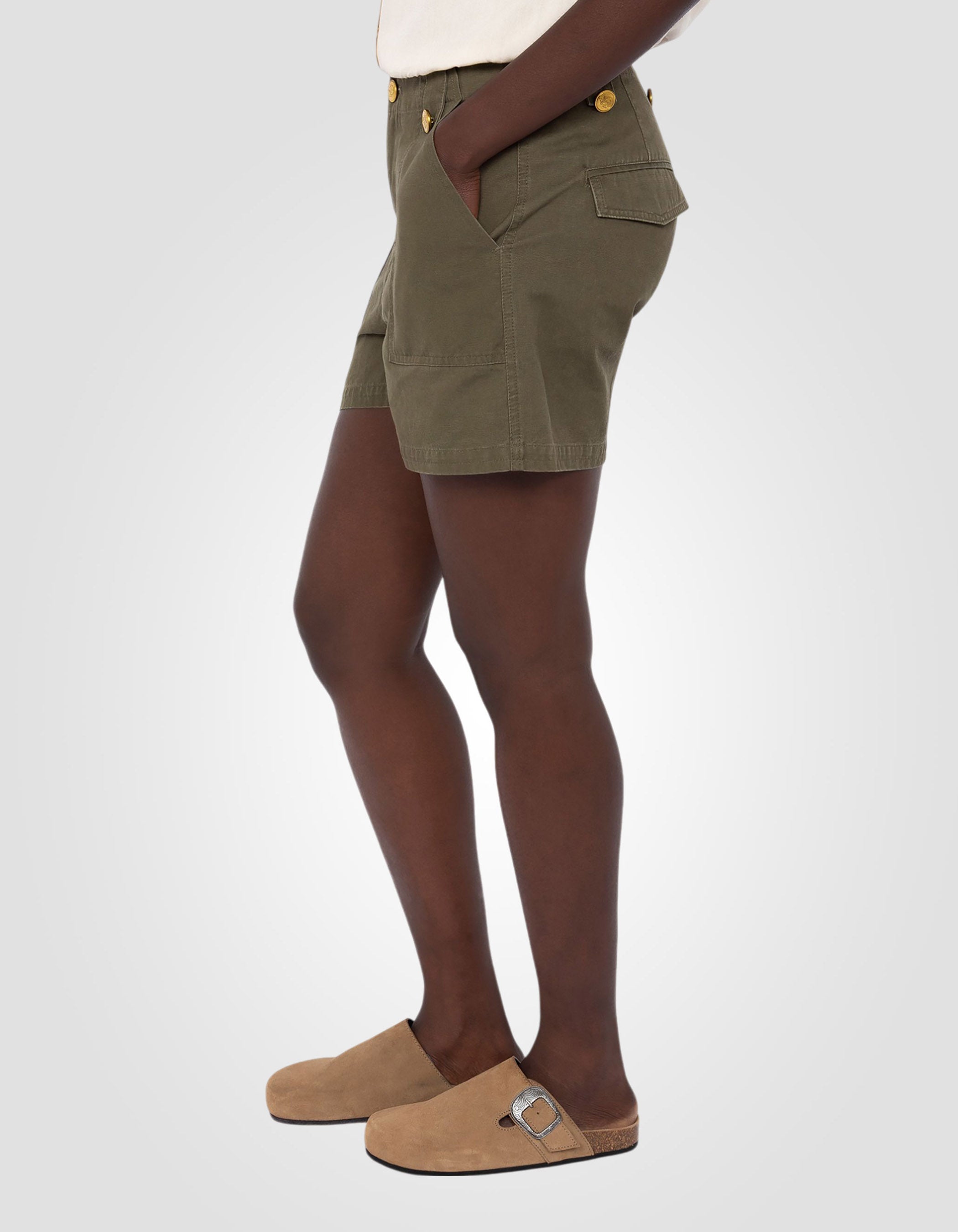 Short army kaki-1