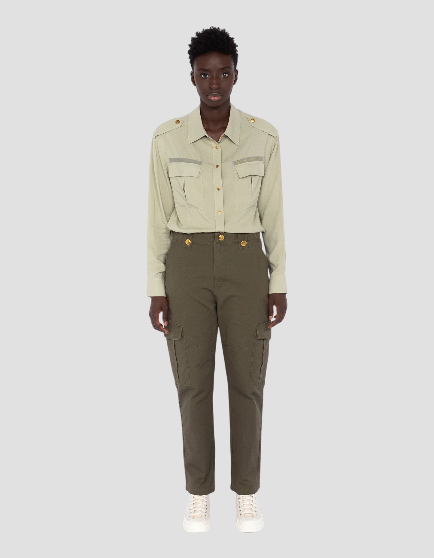 Multipoche Khaki Armeehose