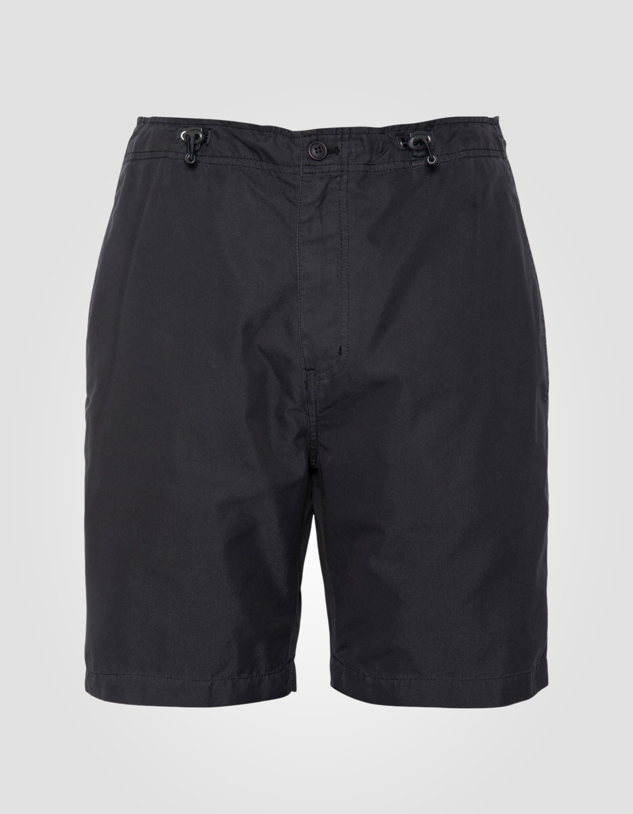 Schwarze Armee -Shorts verblassten-1
