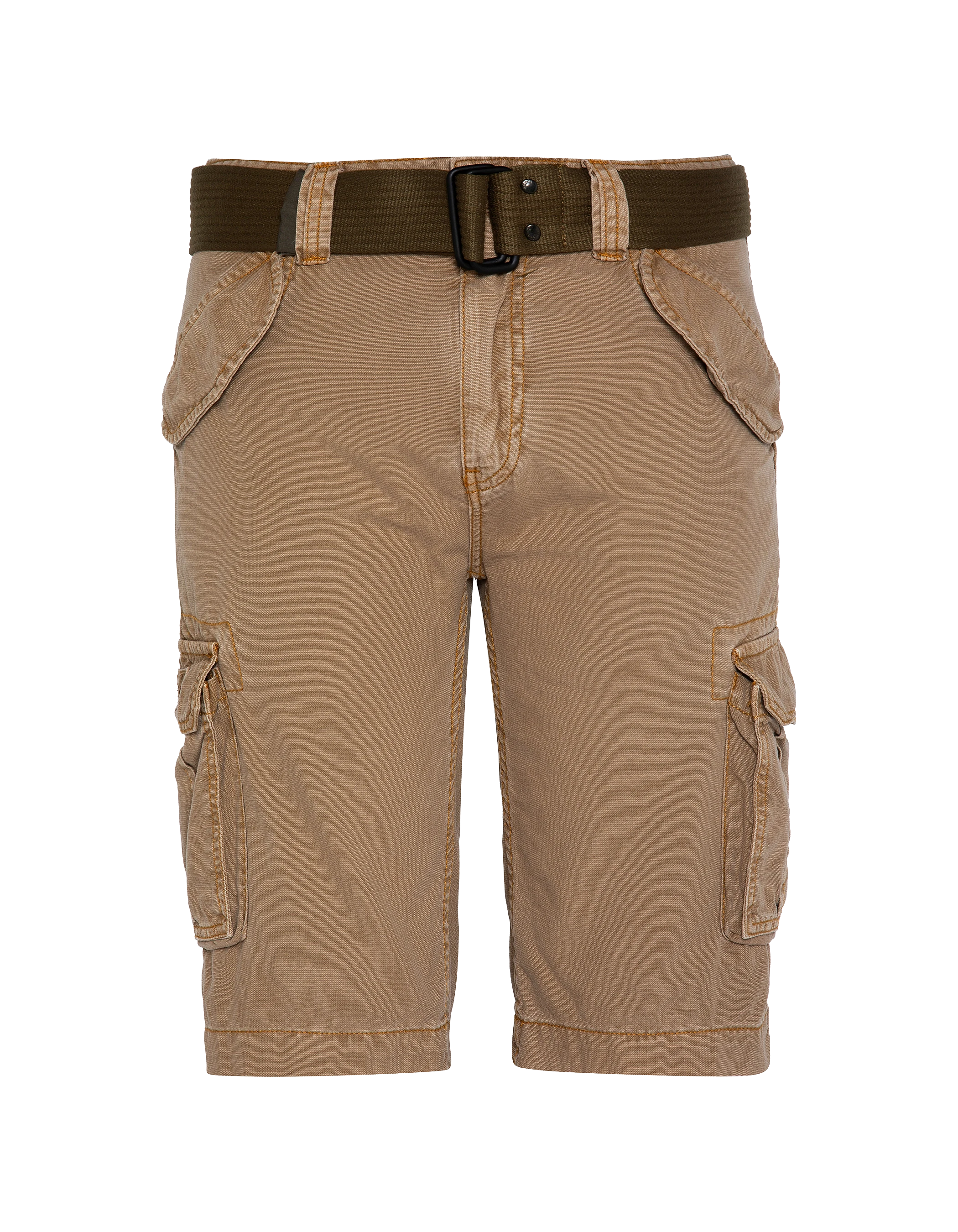 Short cargo tabac multipoches-1