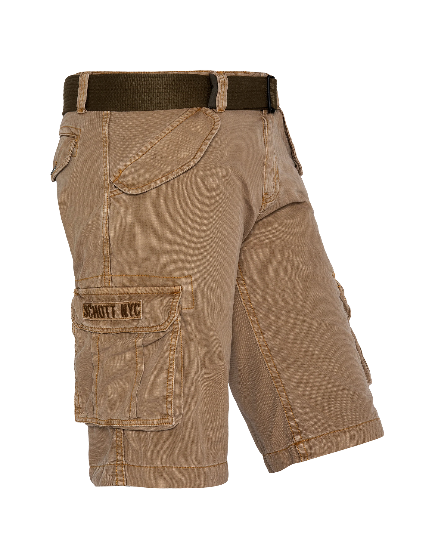 Short cargo tabac multipoches