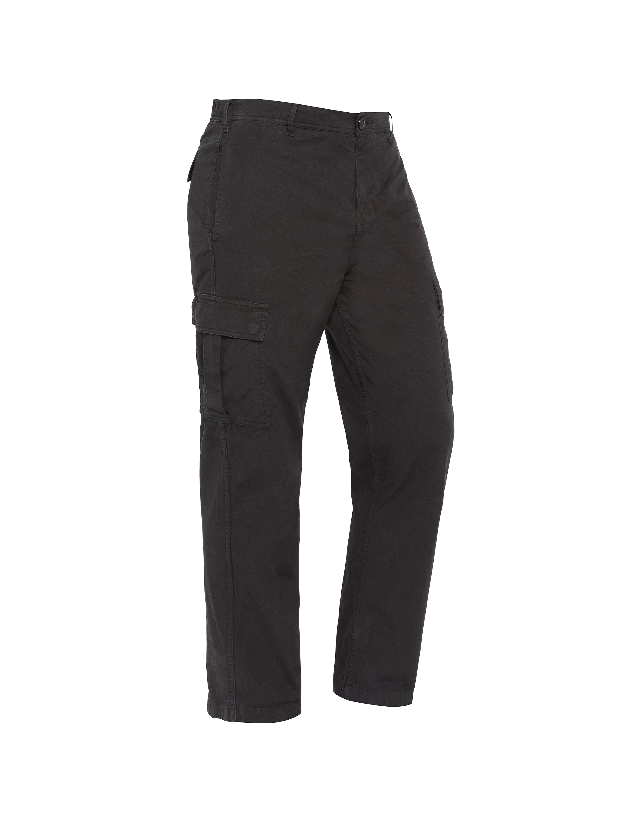 Schwarze Armeehose mit mehreren Taschen-5