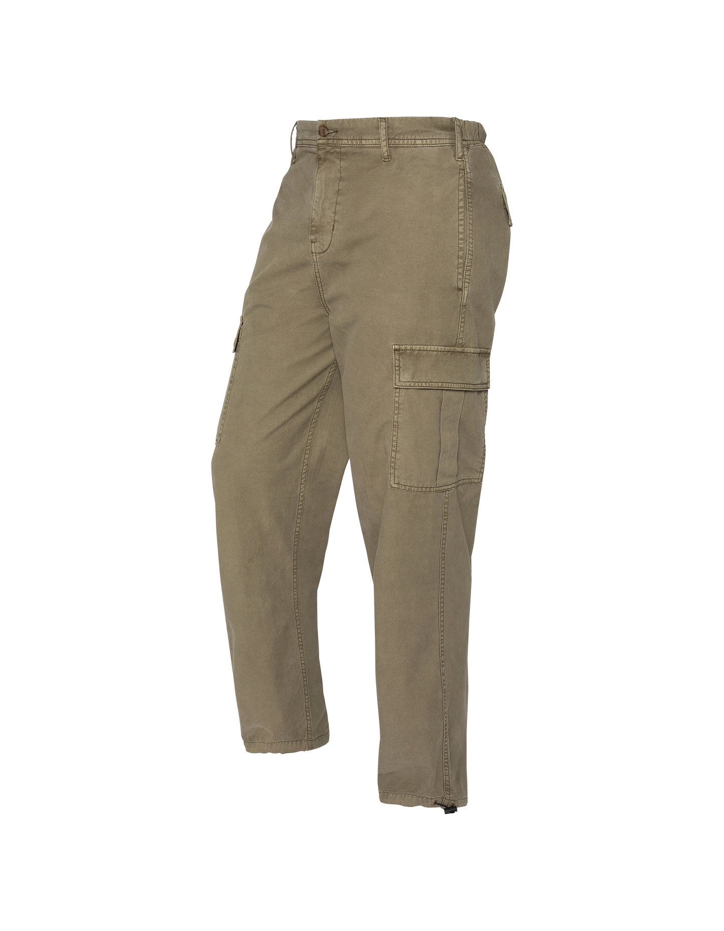 Pantaloni militari multitasche color oliva