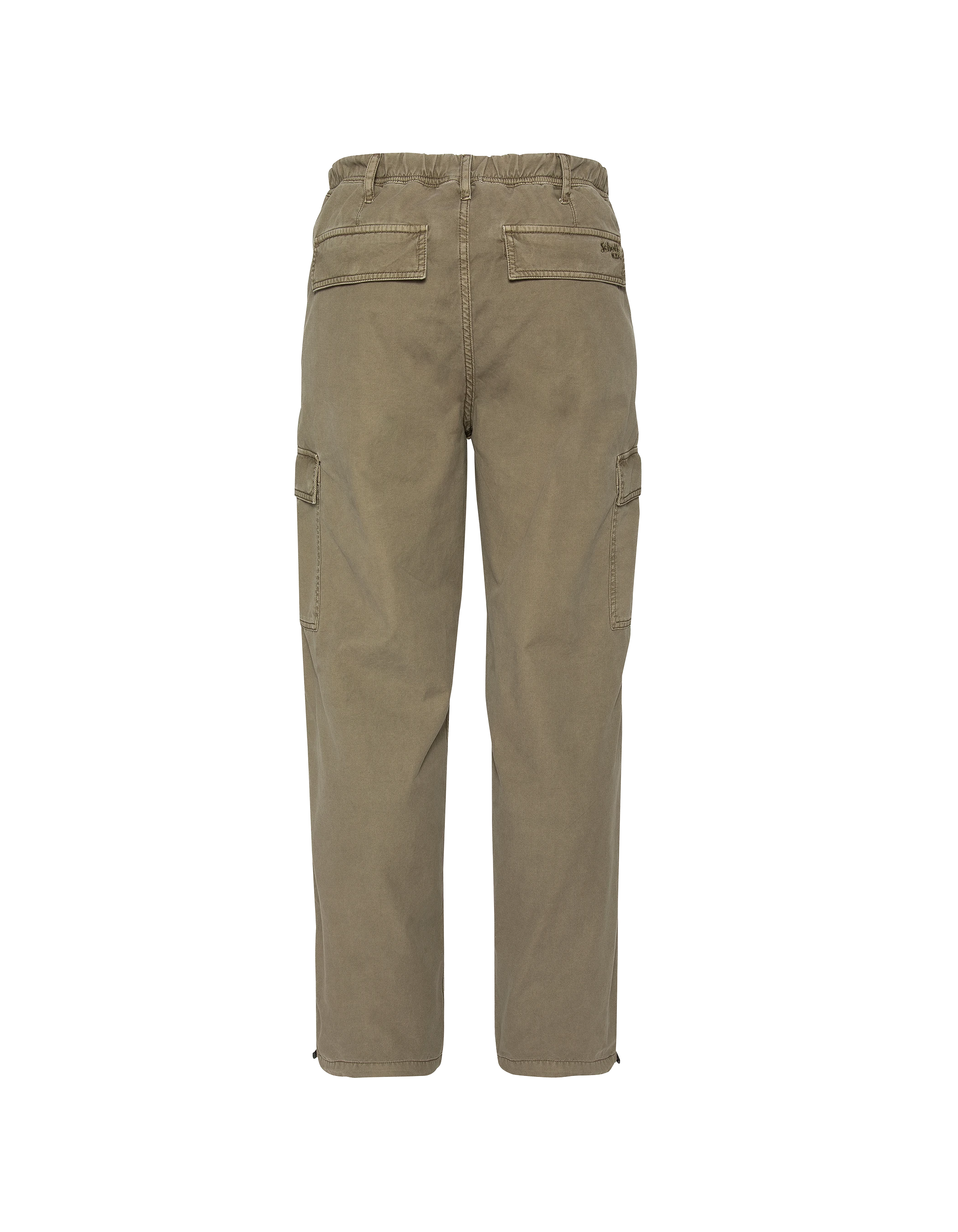 Pantaloni militari multitasche color oliva-2