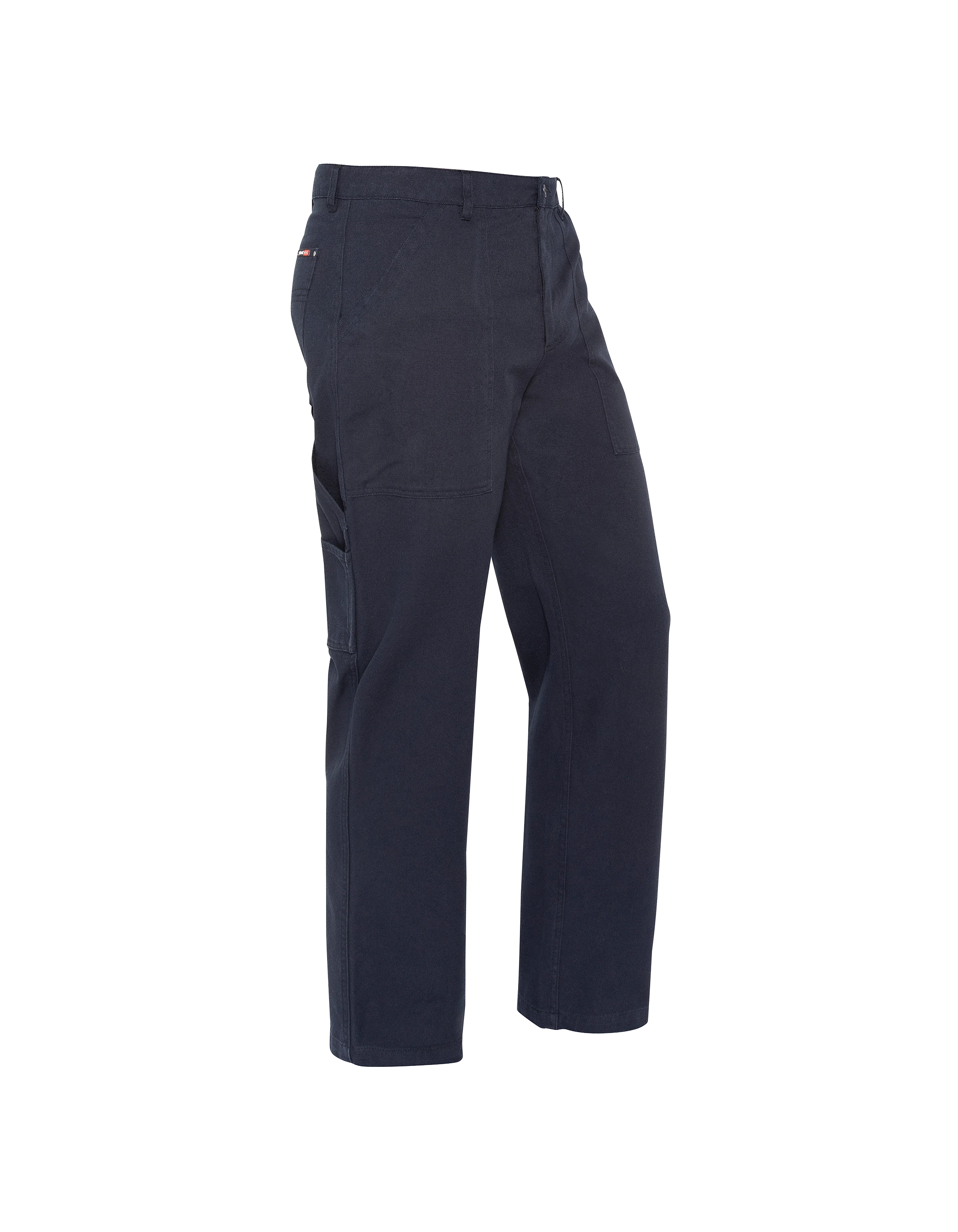 Pantalon carpenter canvas bleu marine-3