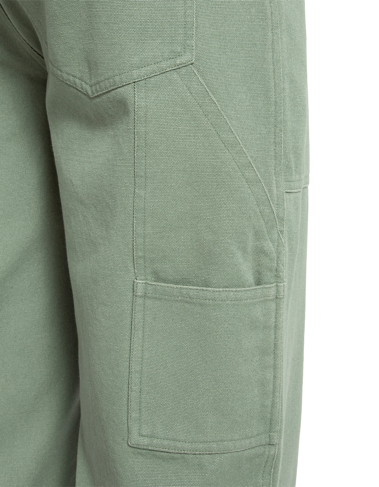 Pantalon carpenter canvas vert