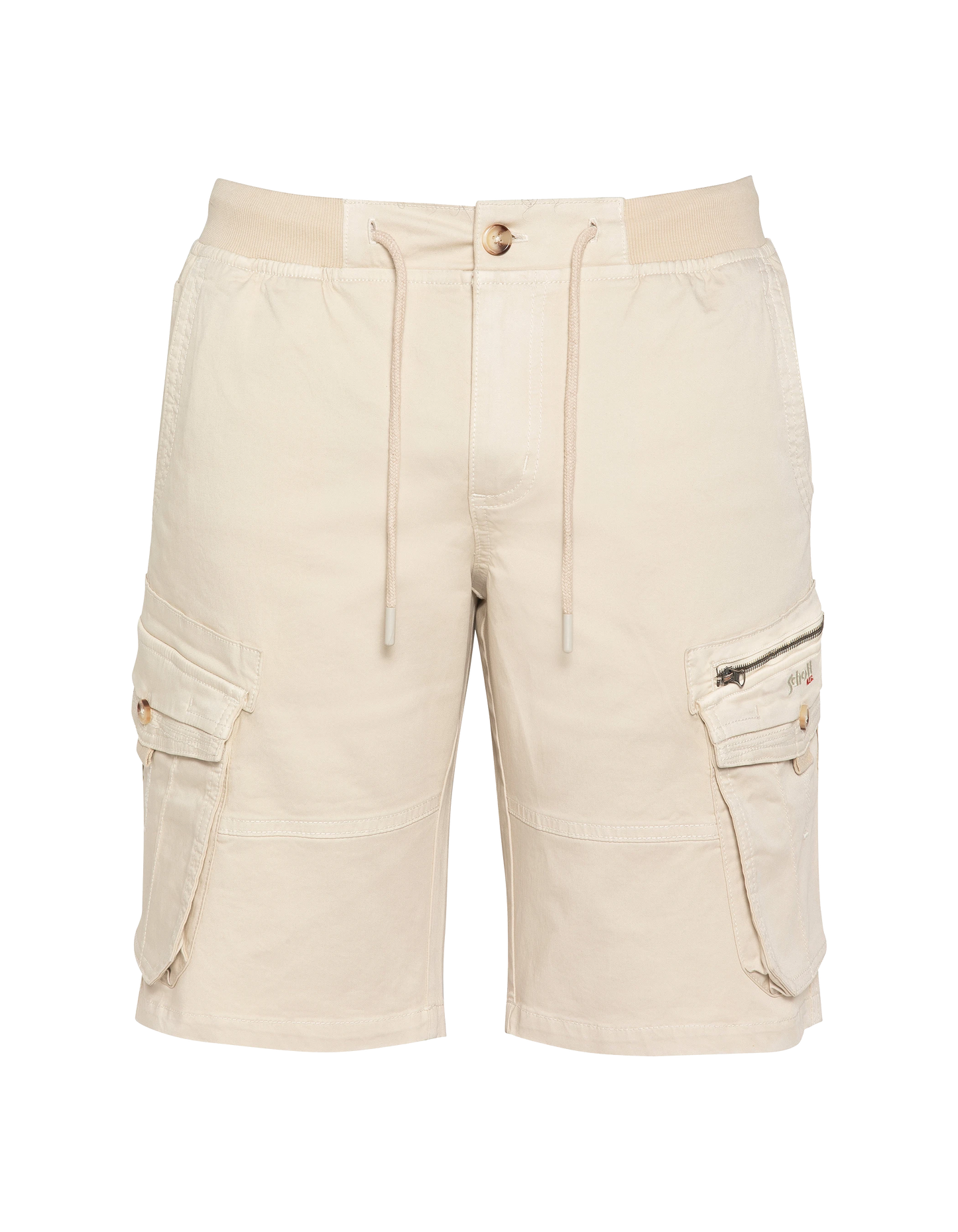 Beige army shorts