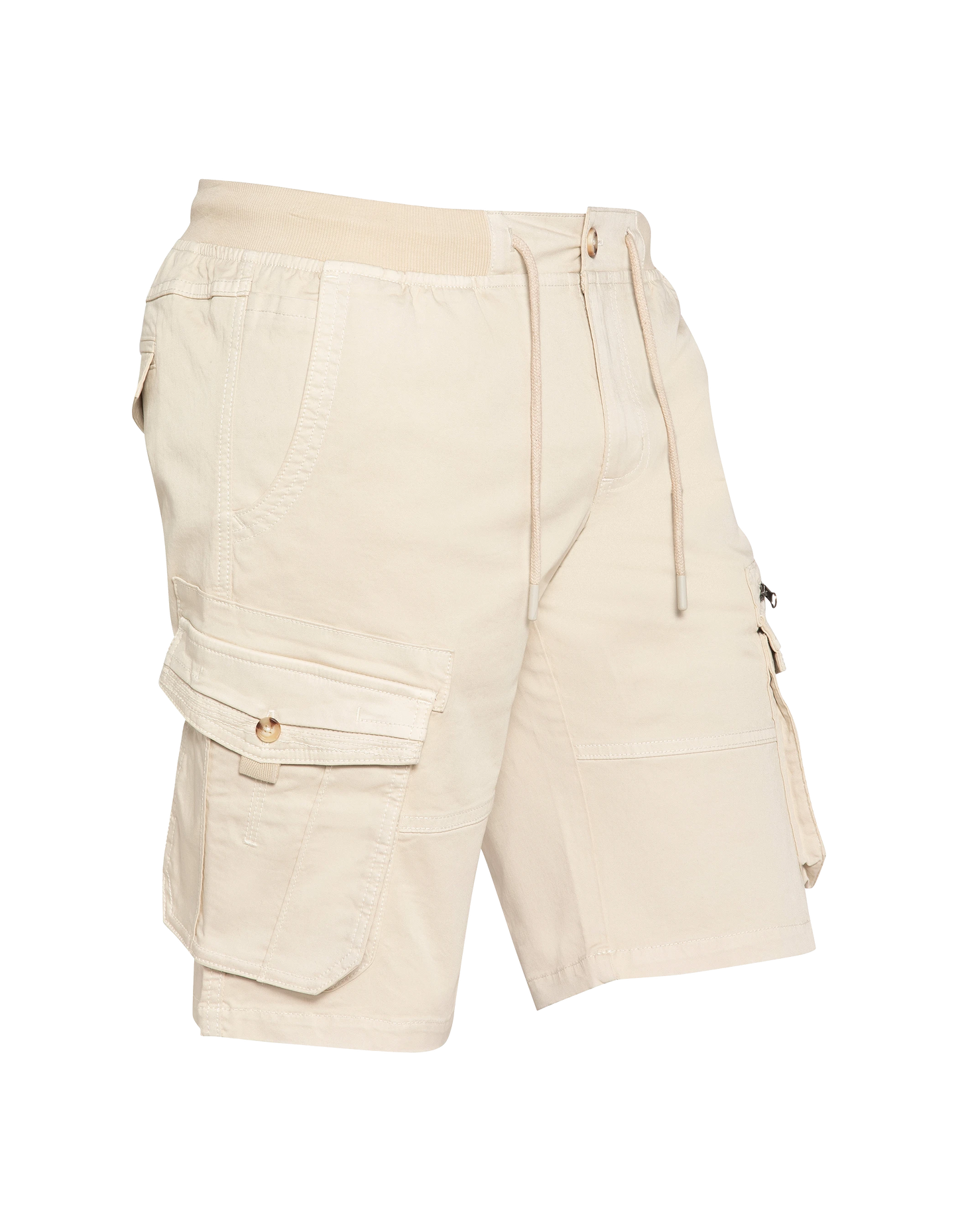 Beige army shorts