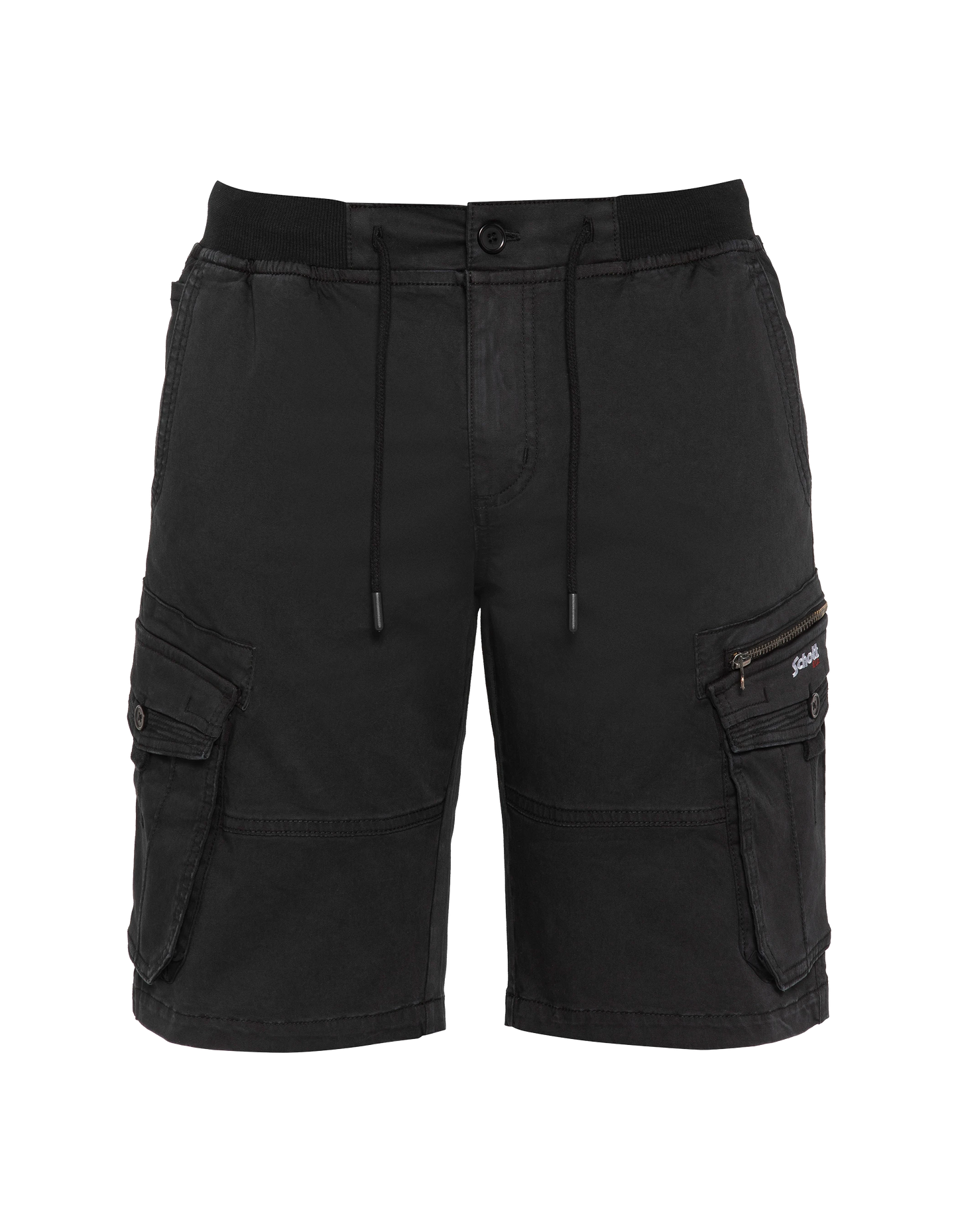 Black army shorts