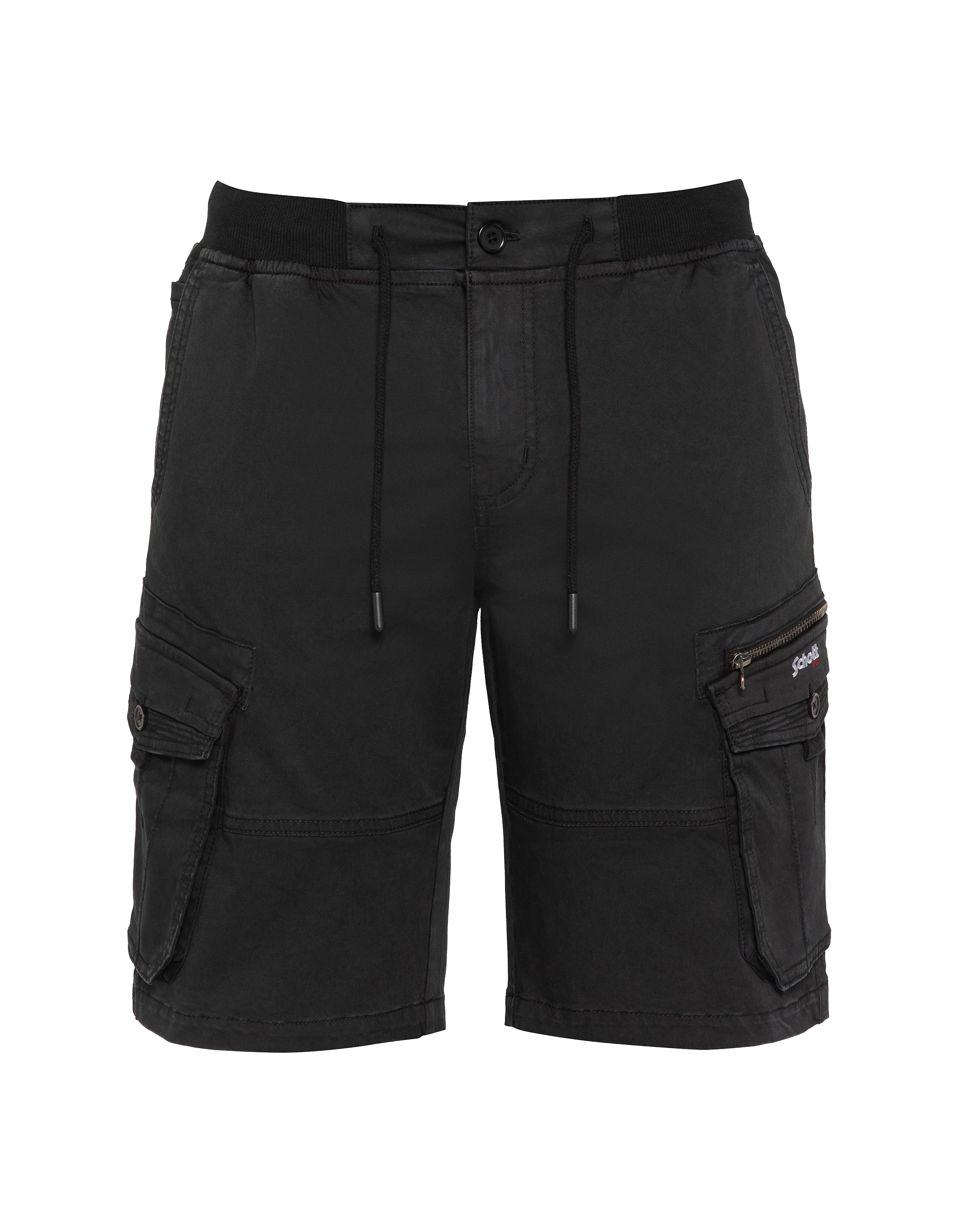 Black army shorts-1