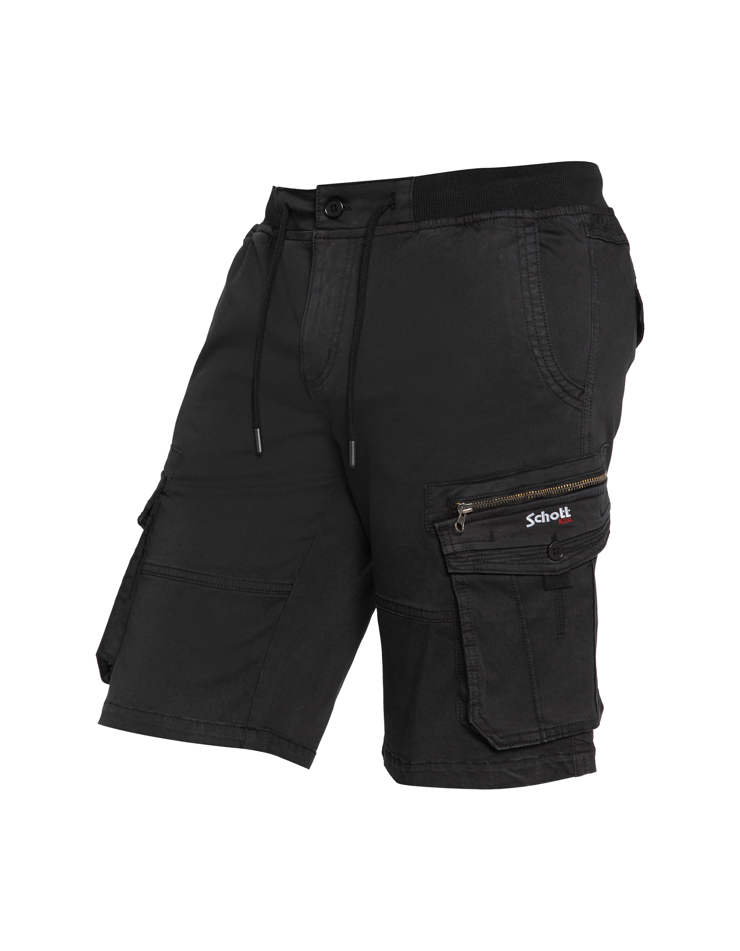 Black army shorts