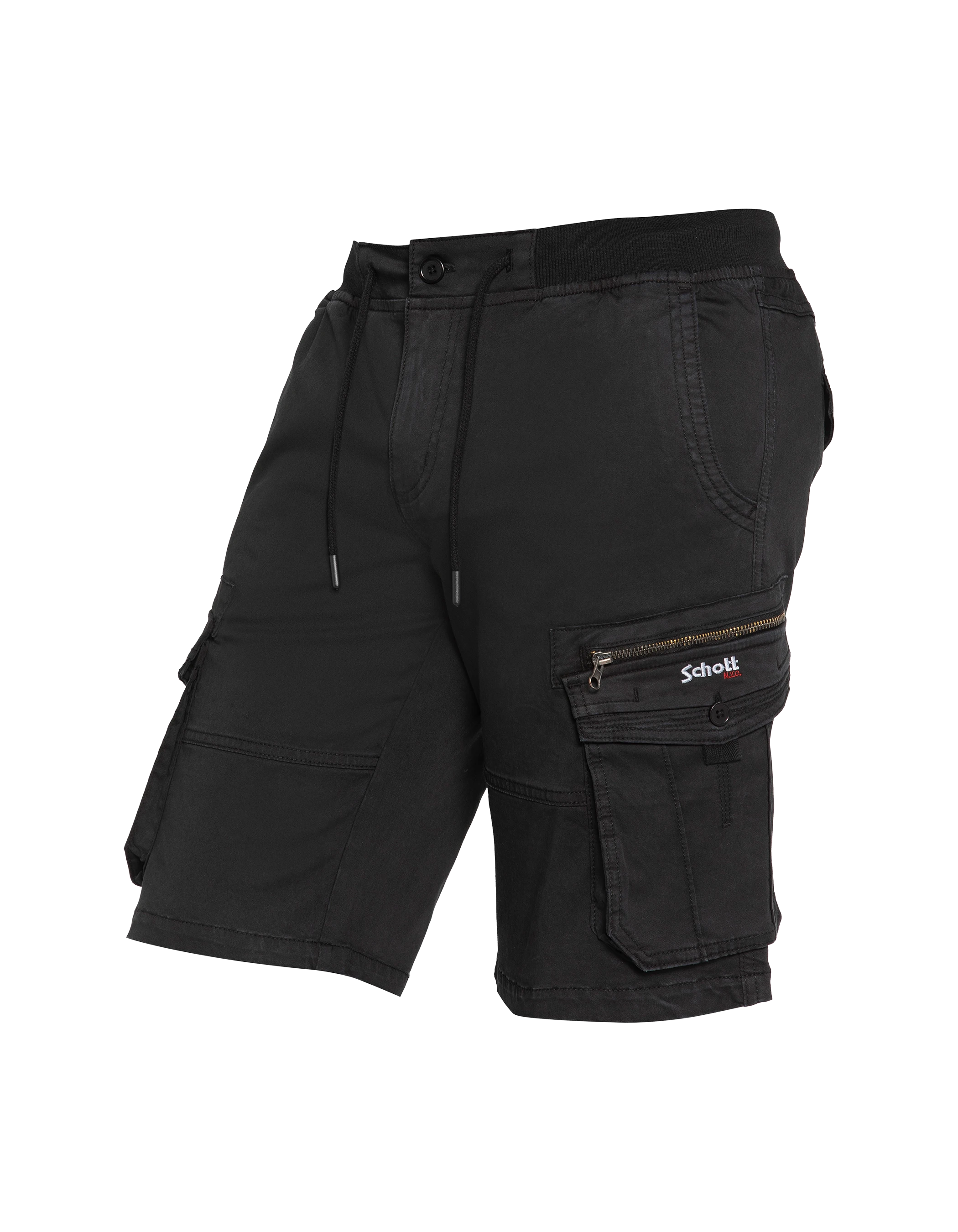 Black army shorts-4