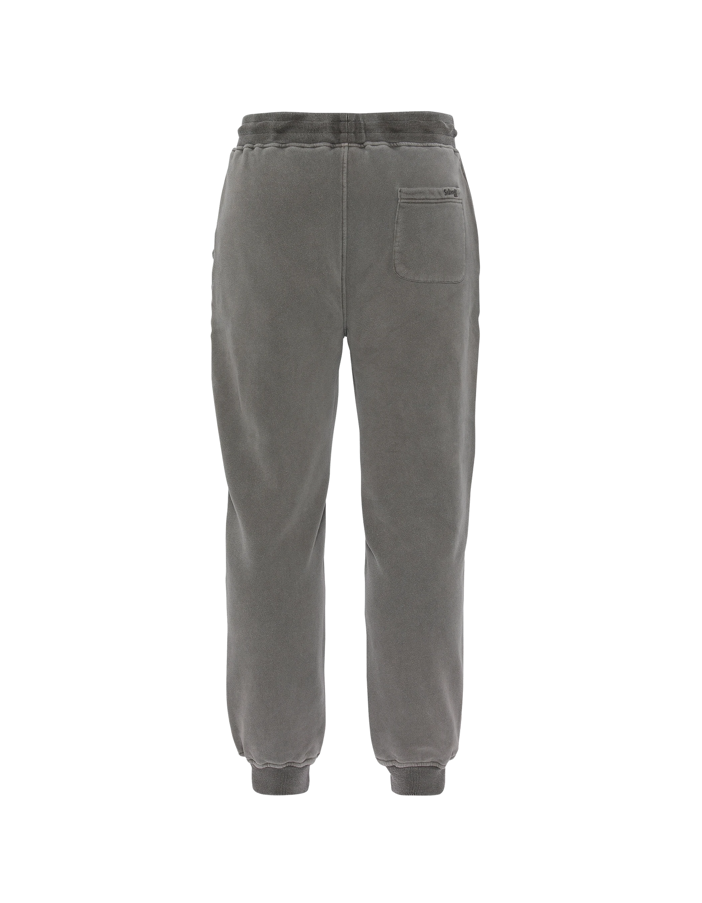 Pantalon de survêtement charbon, effet délavé