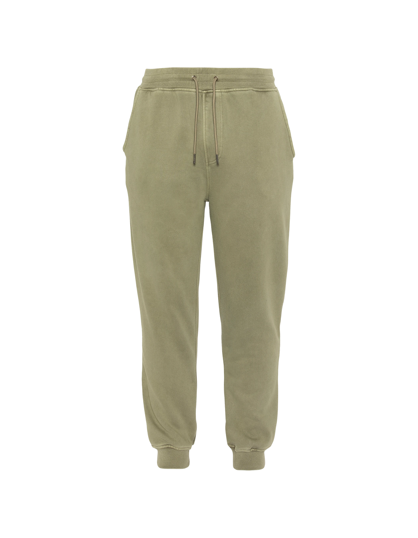 Khaki Tracksuit Hosen, verblasste Effekt