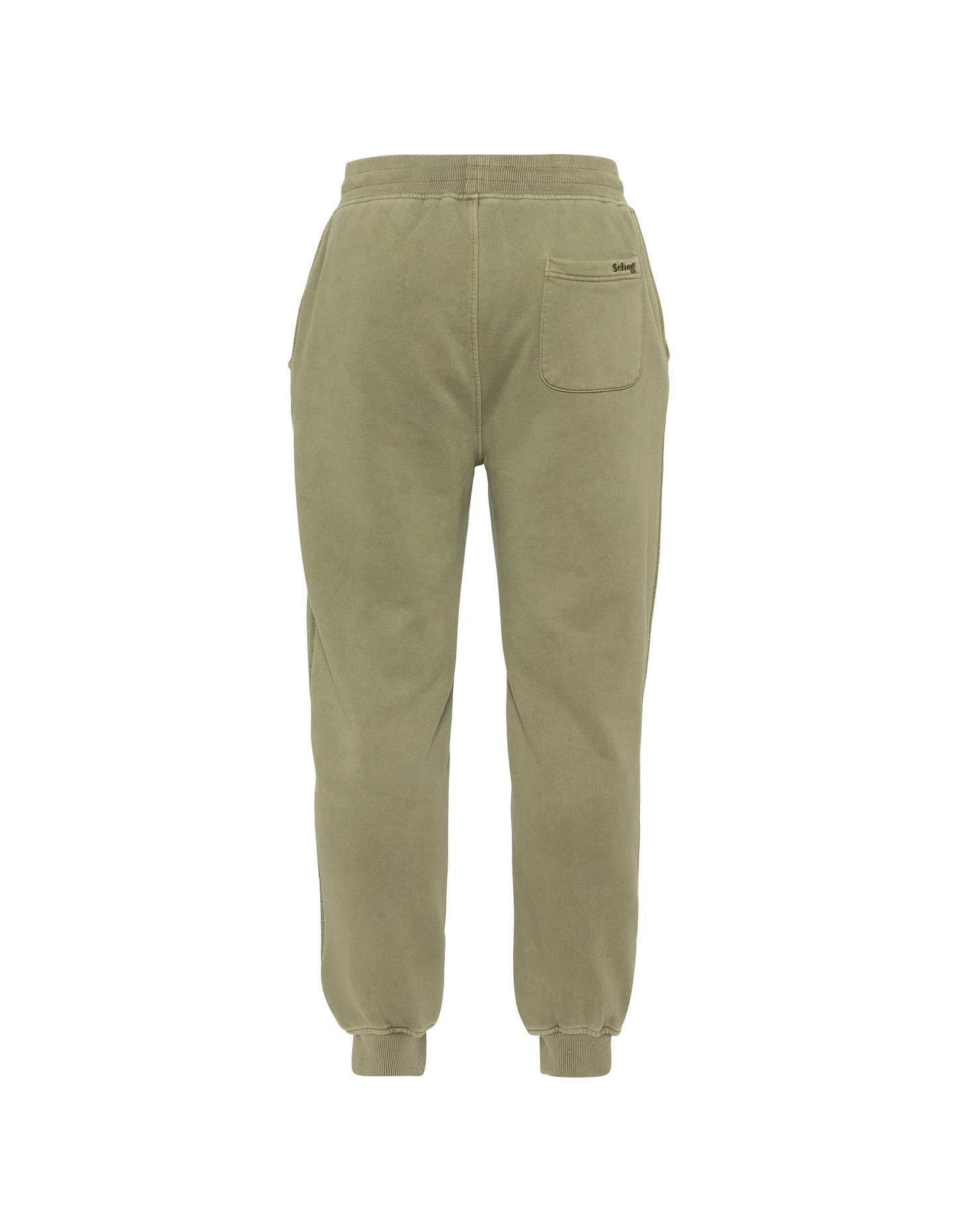 Khaki Tracksuit Hosen, verblasste Effekt