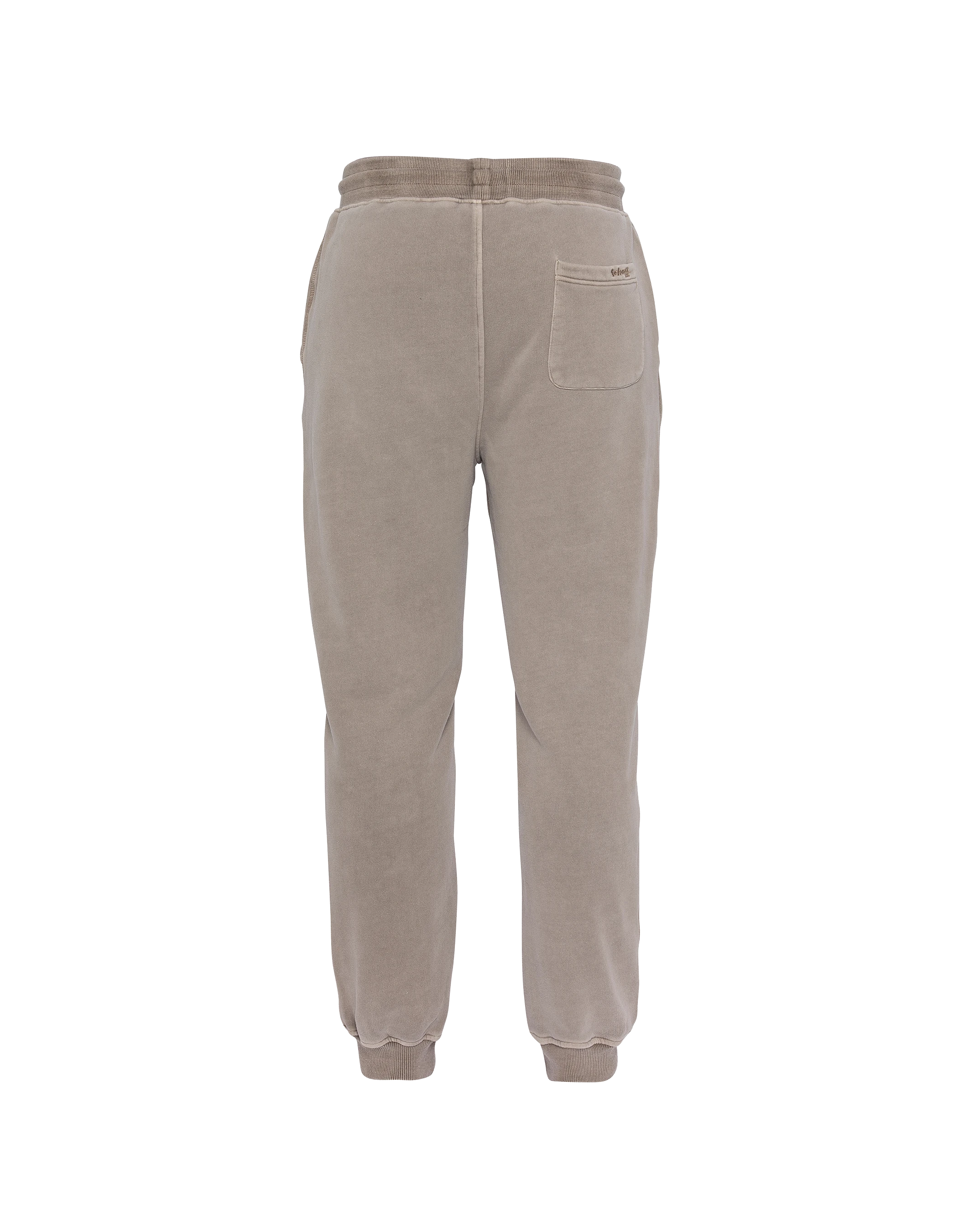 Pantalon de survêtement taupe, effet délavé-7