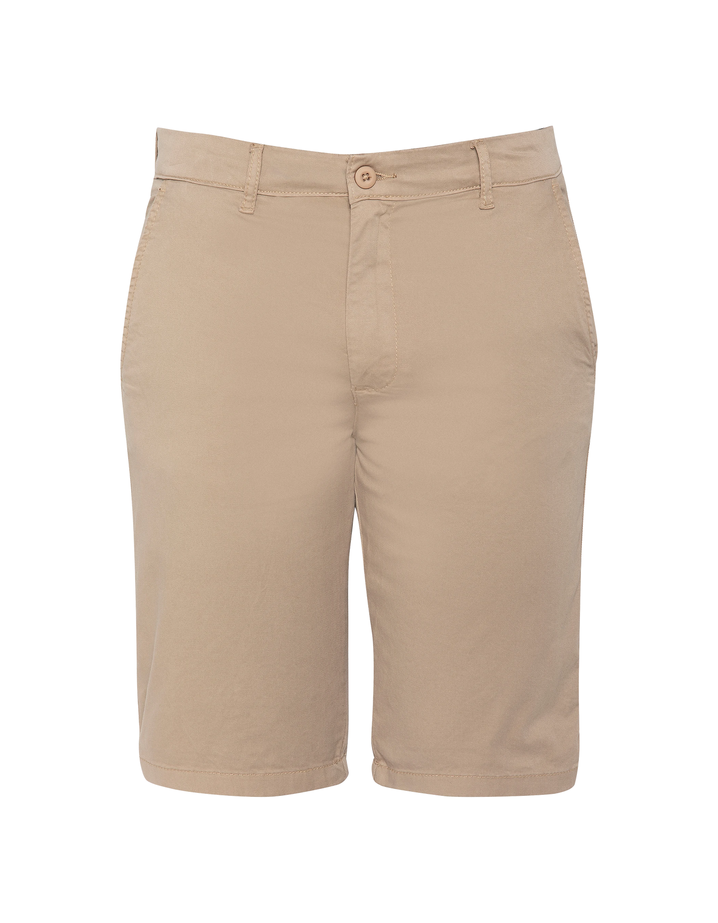 Beige Chino Shorts