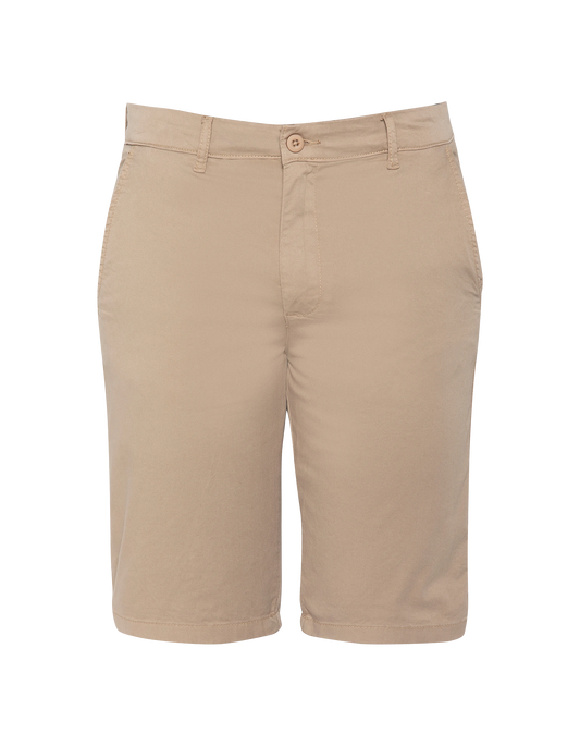 Beige Chino Shorts