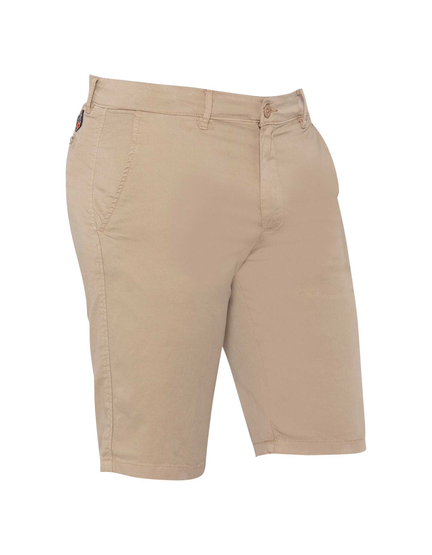Beige Chino Shorts