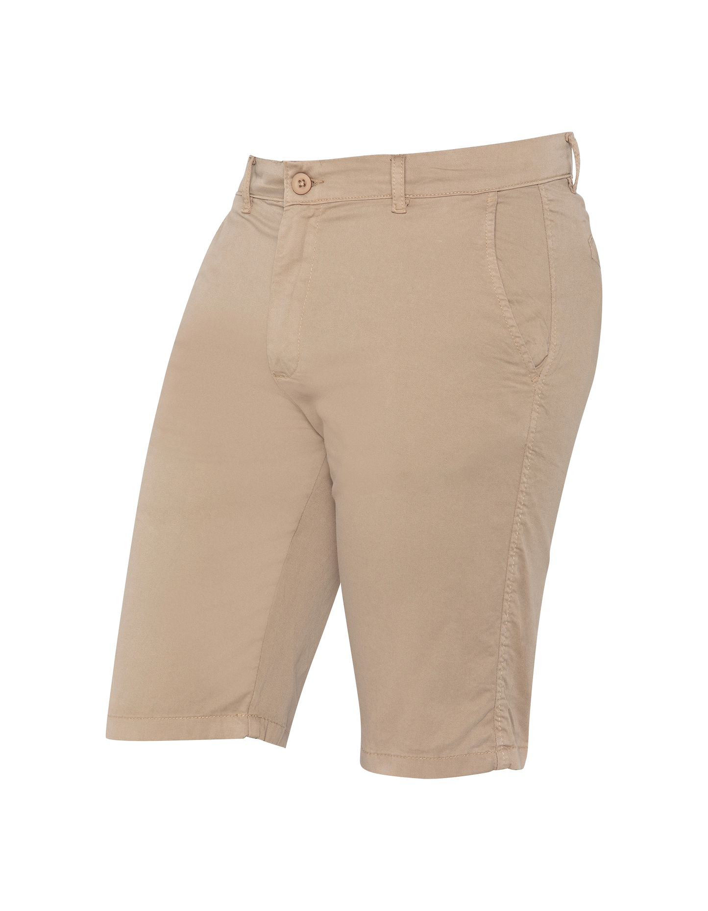 Beige Chino Shorts