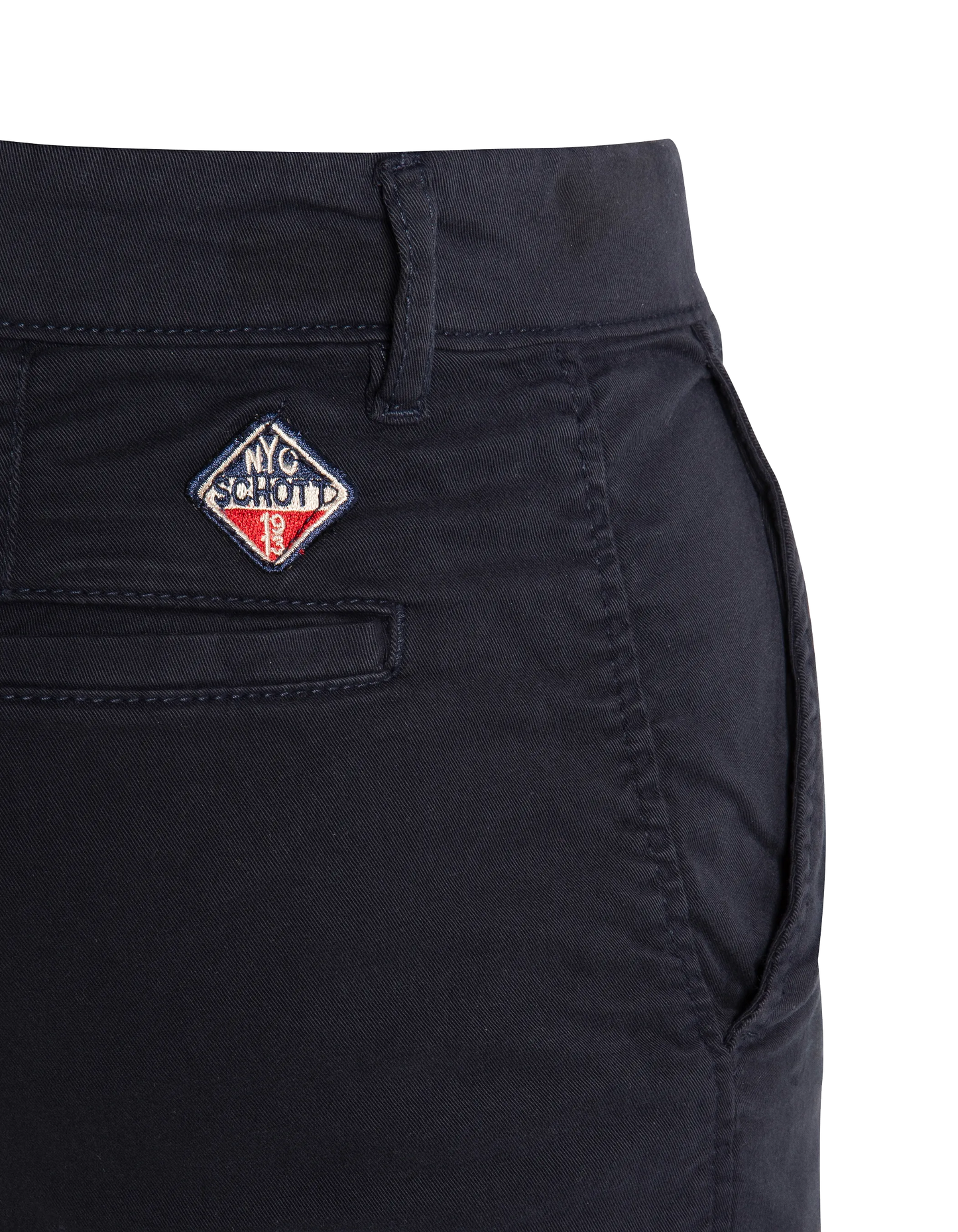 Short chino bleu marine