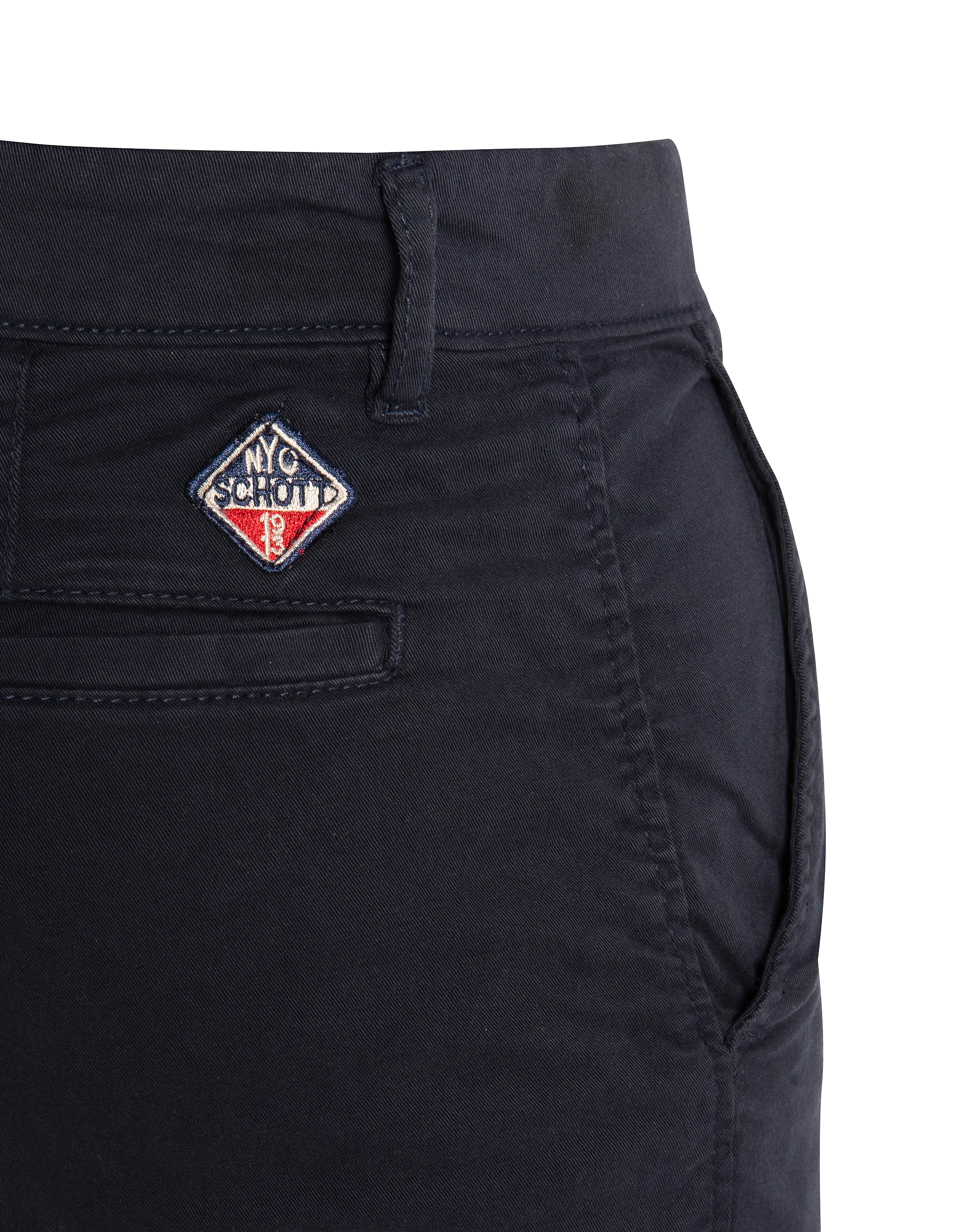 Short chino bleu marine-5