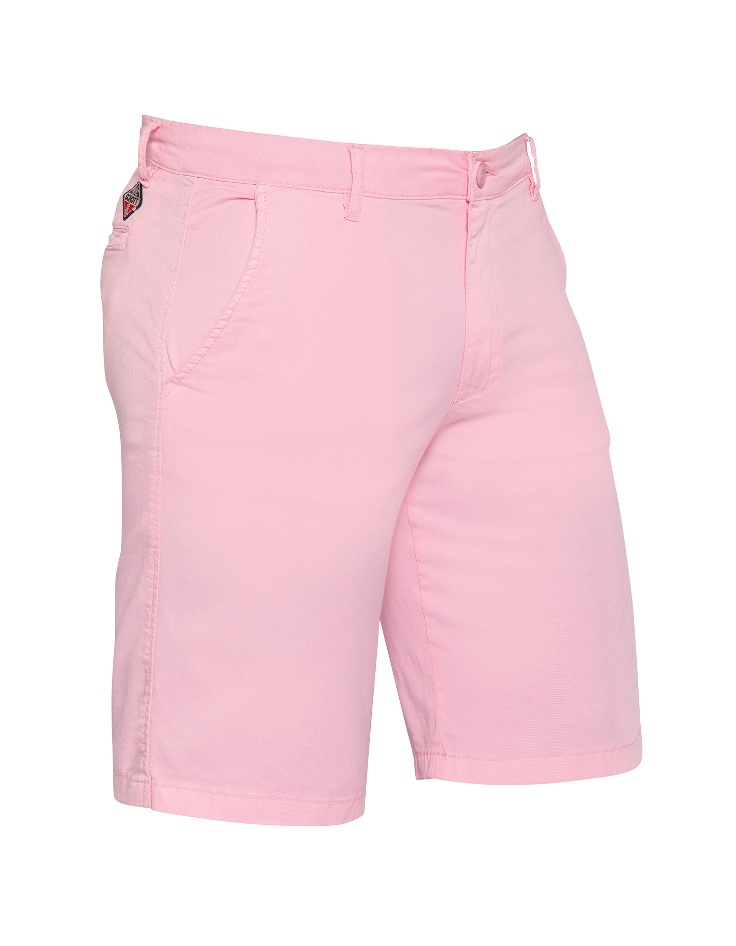 Hellrosa Chino-Shorts