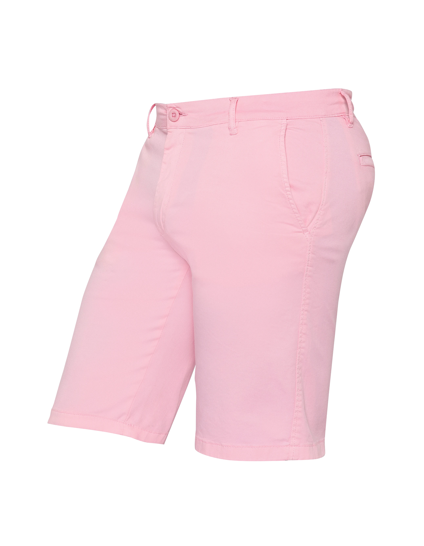 Hellrosa Chino-Shorts