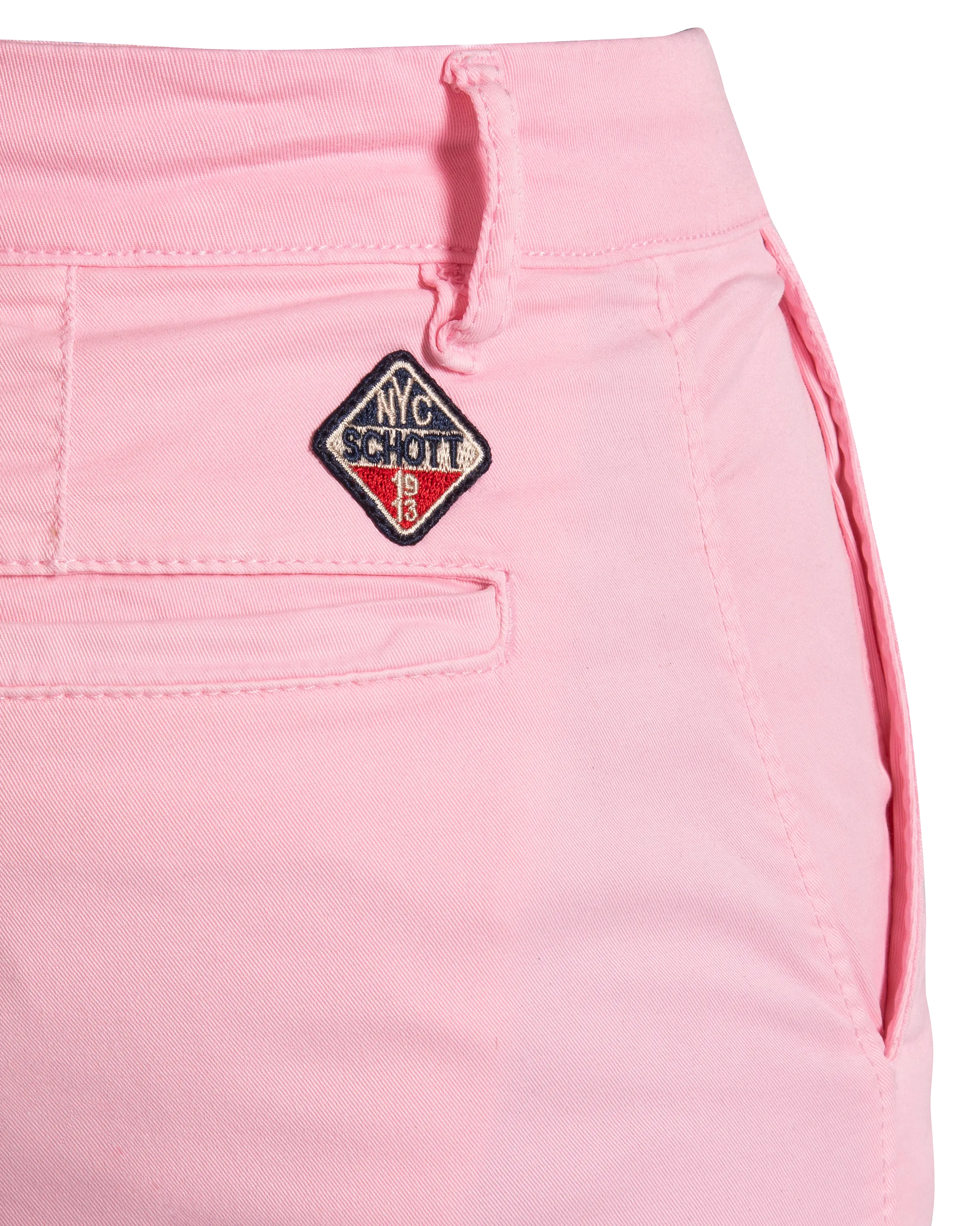 Hellrosa Chino-Shorts-5