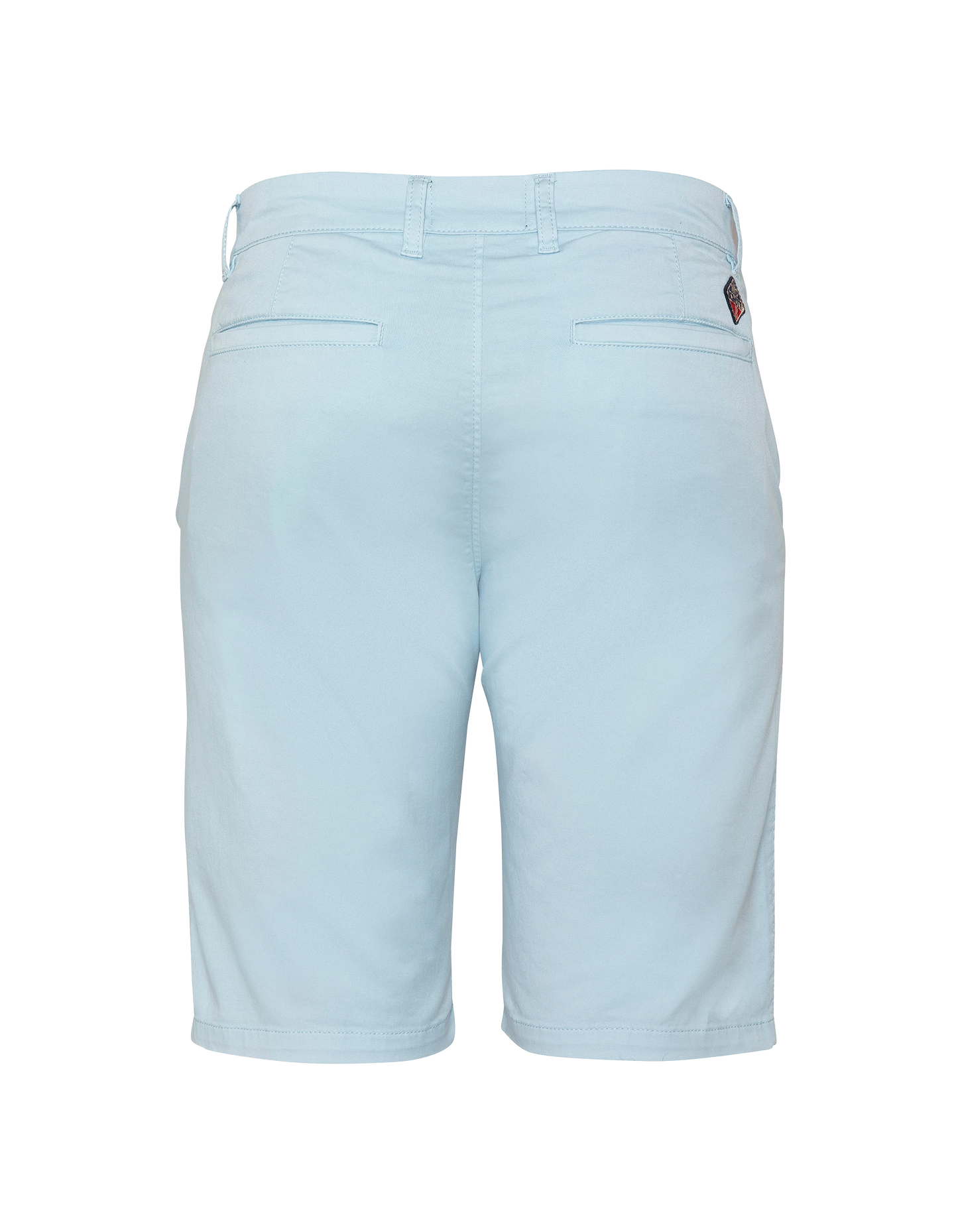 Himmelblaue Chino-Shorts