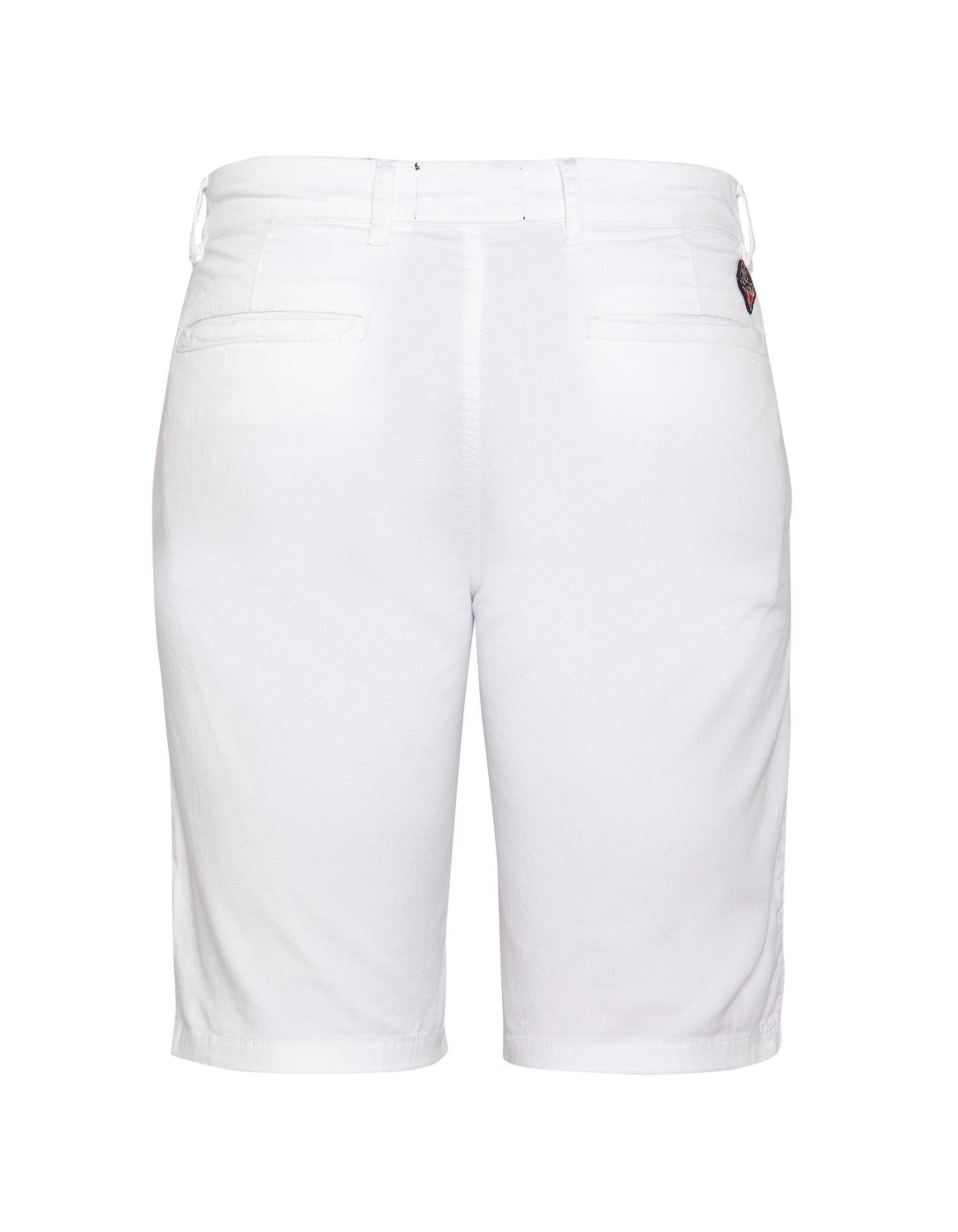Short chino blanc