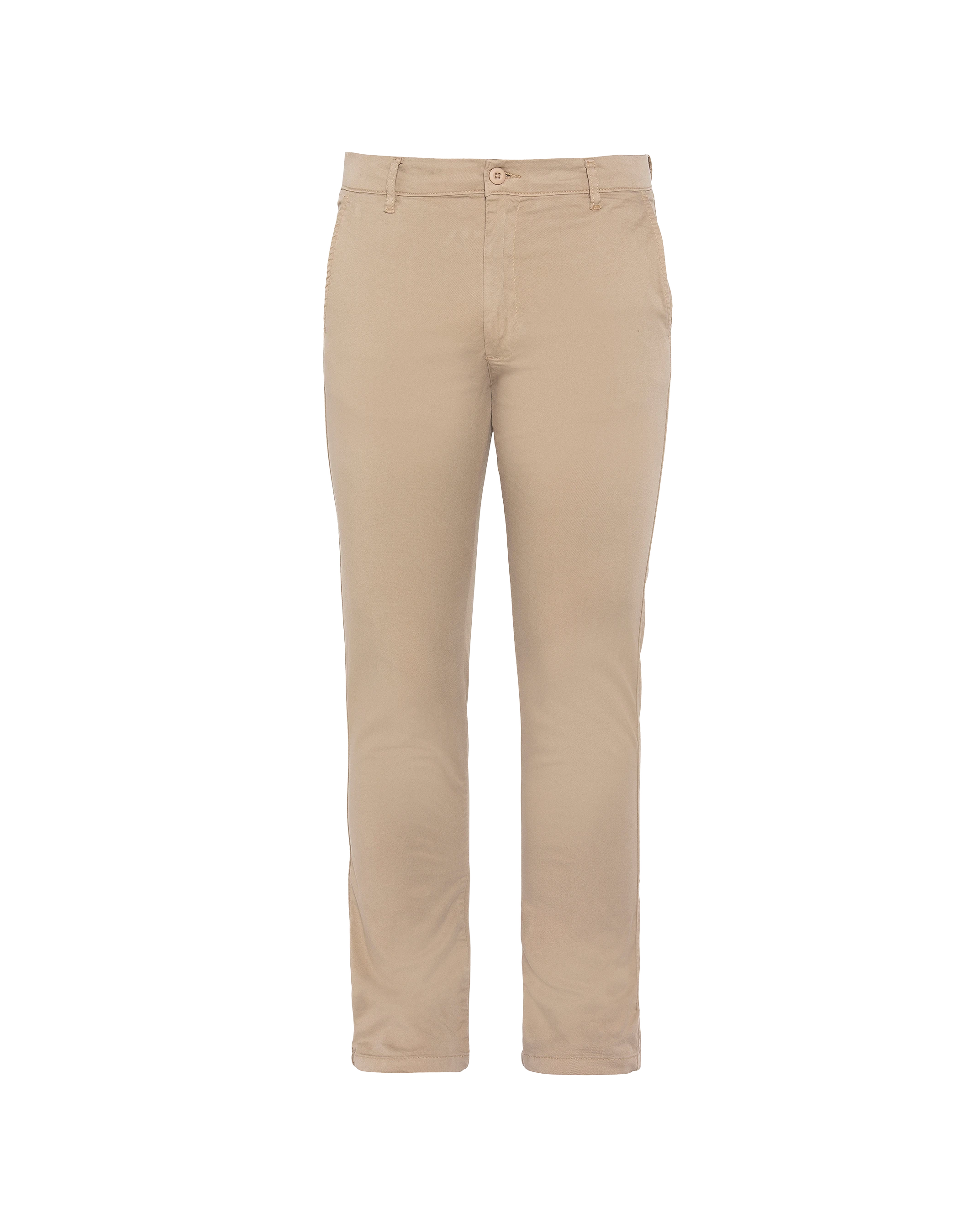 Pantalon chino beige-1