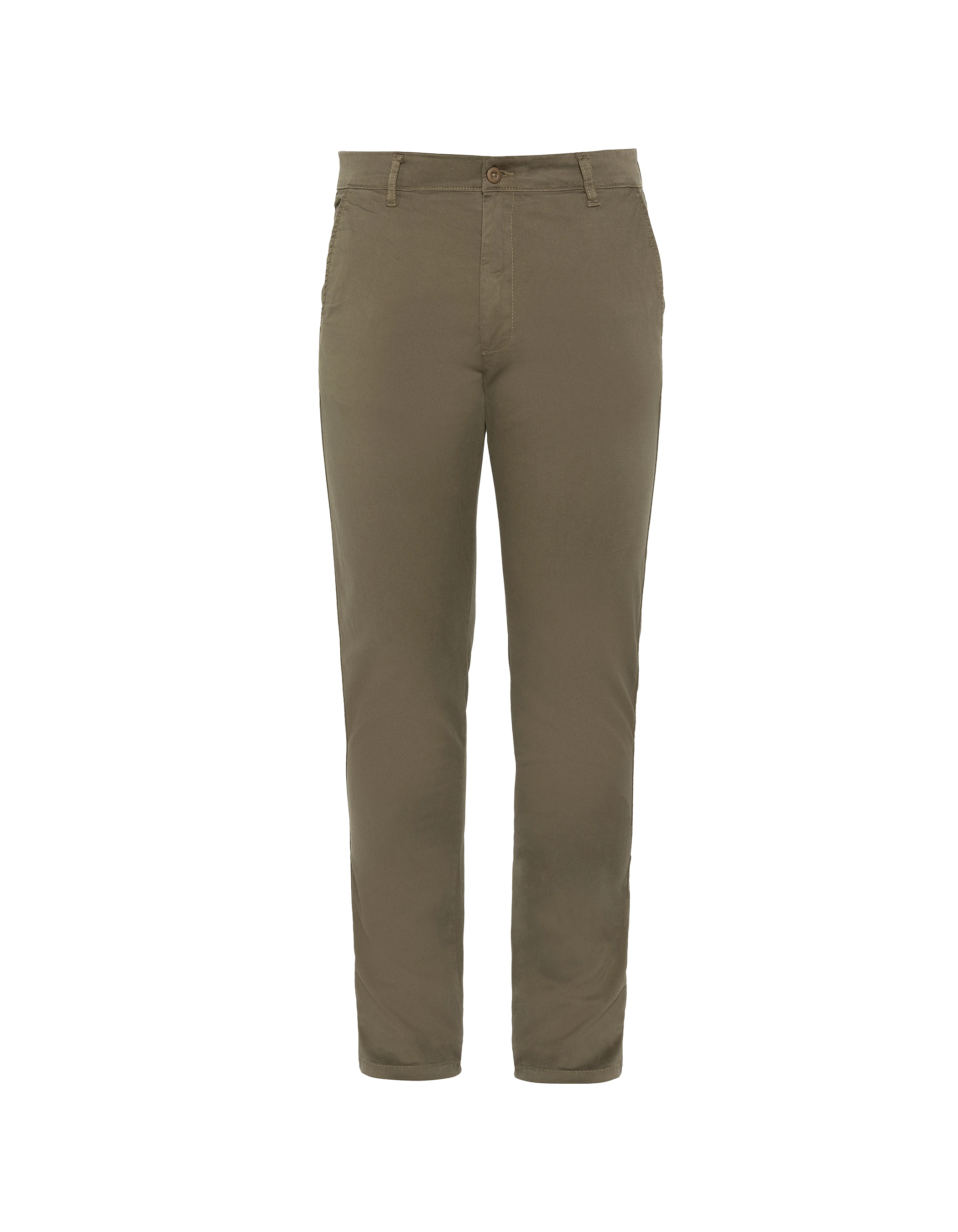 Pantalon chino kaki-1