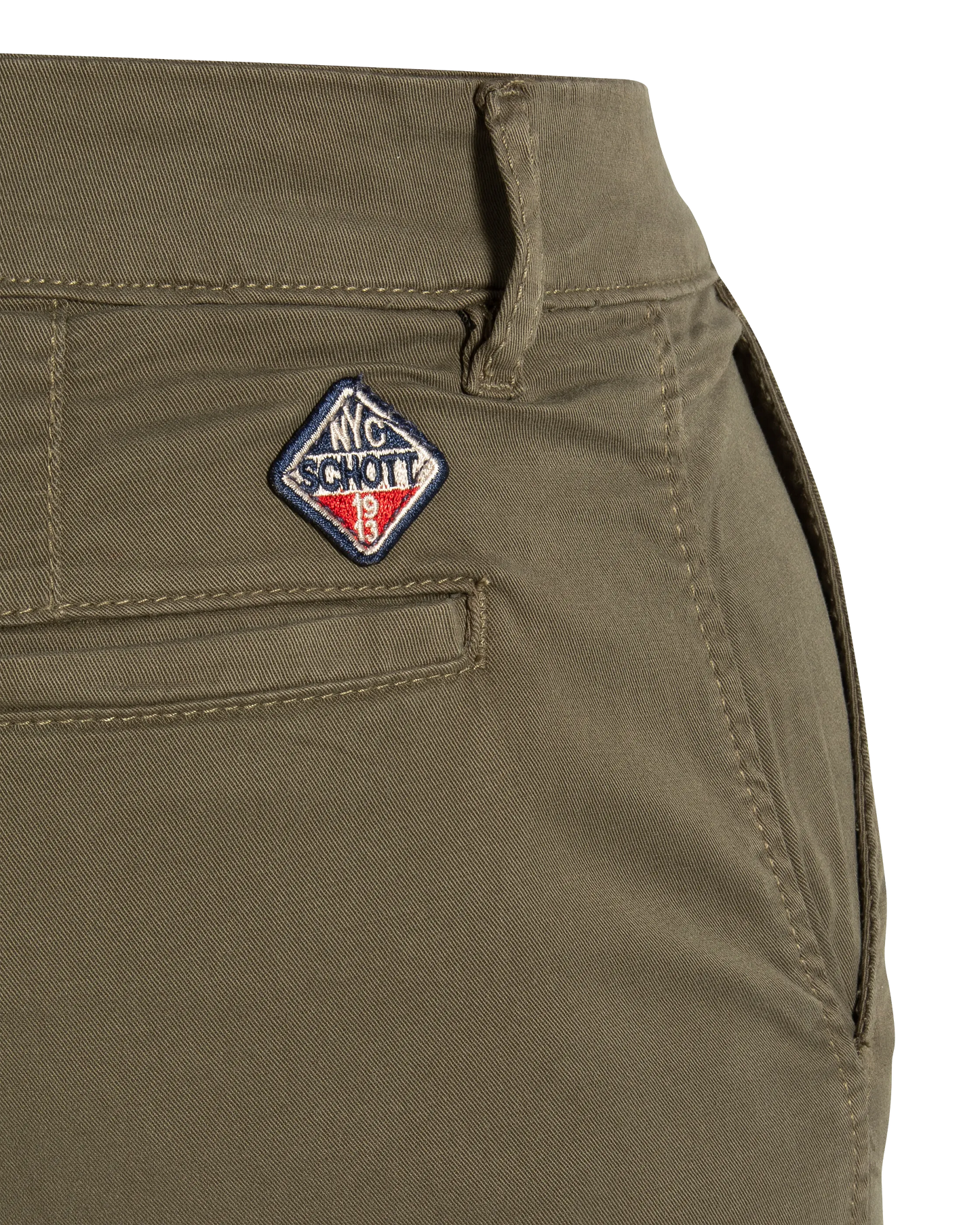 Pantalon chino kaki