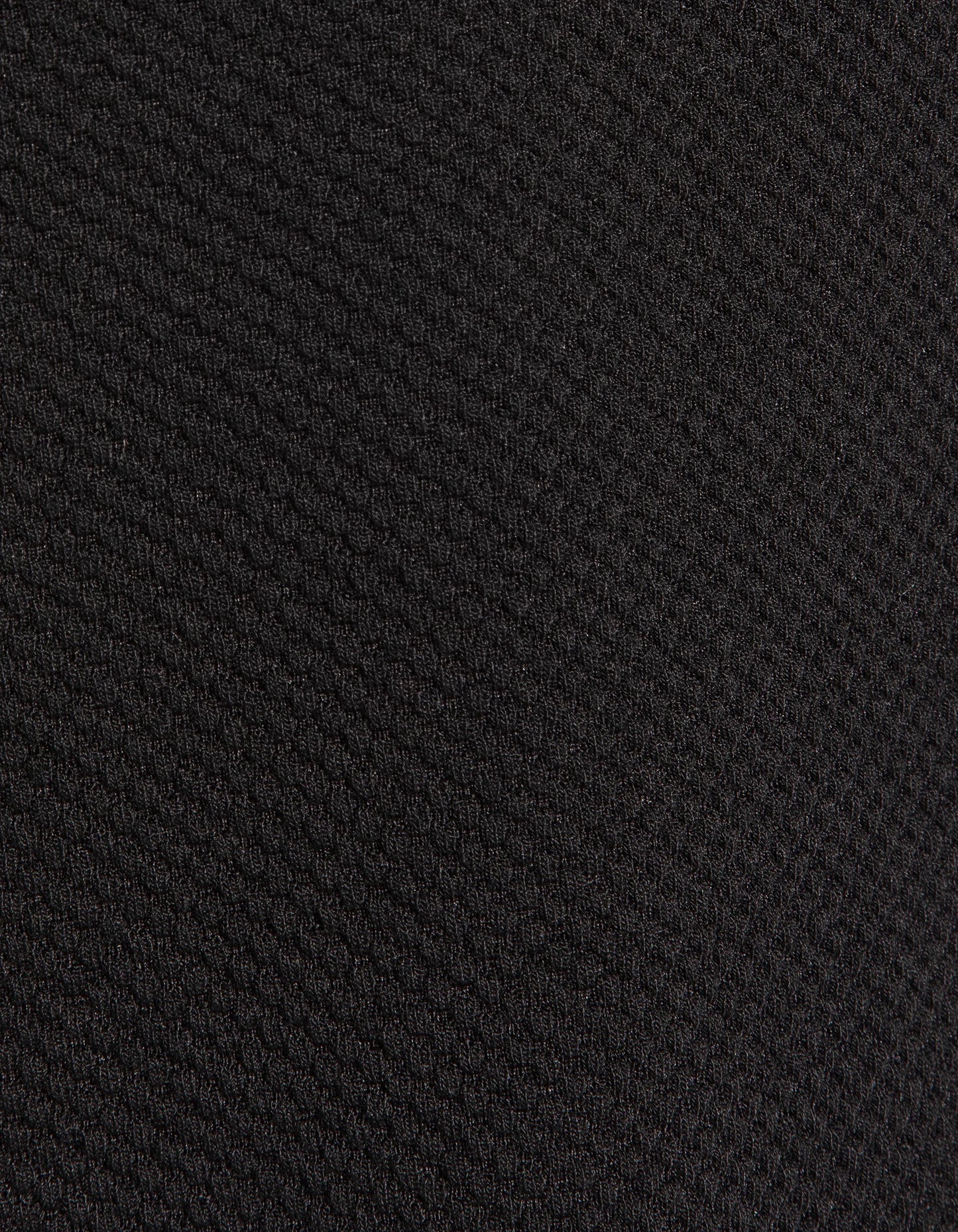 Shorts neri effetto goffrato