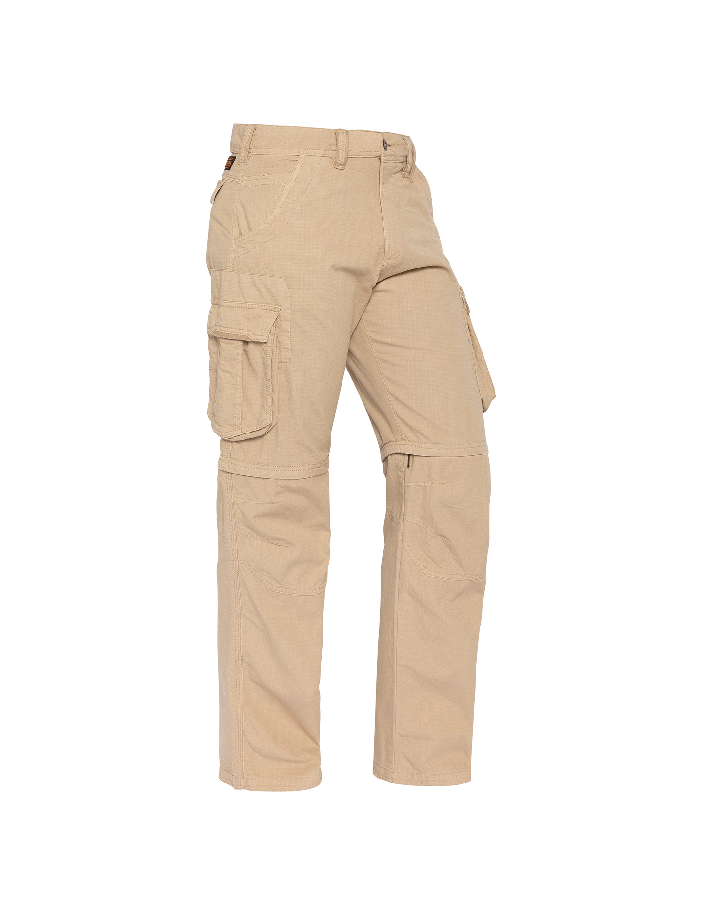 Beige 2 in 1 cargo pants
