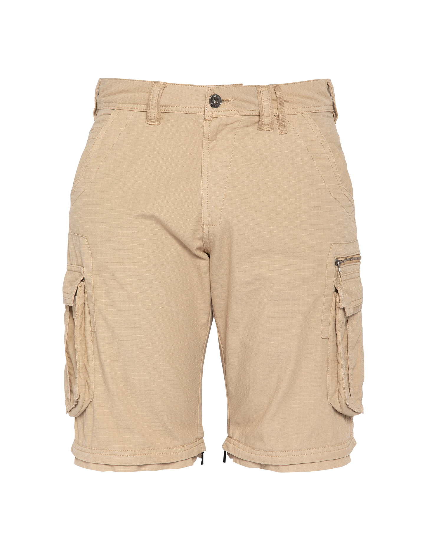 Beige 2 in 1 cargo pants