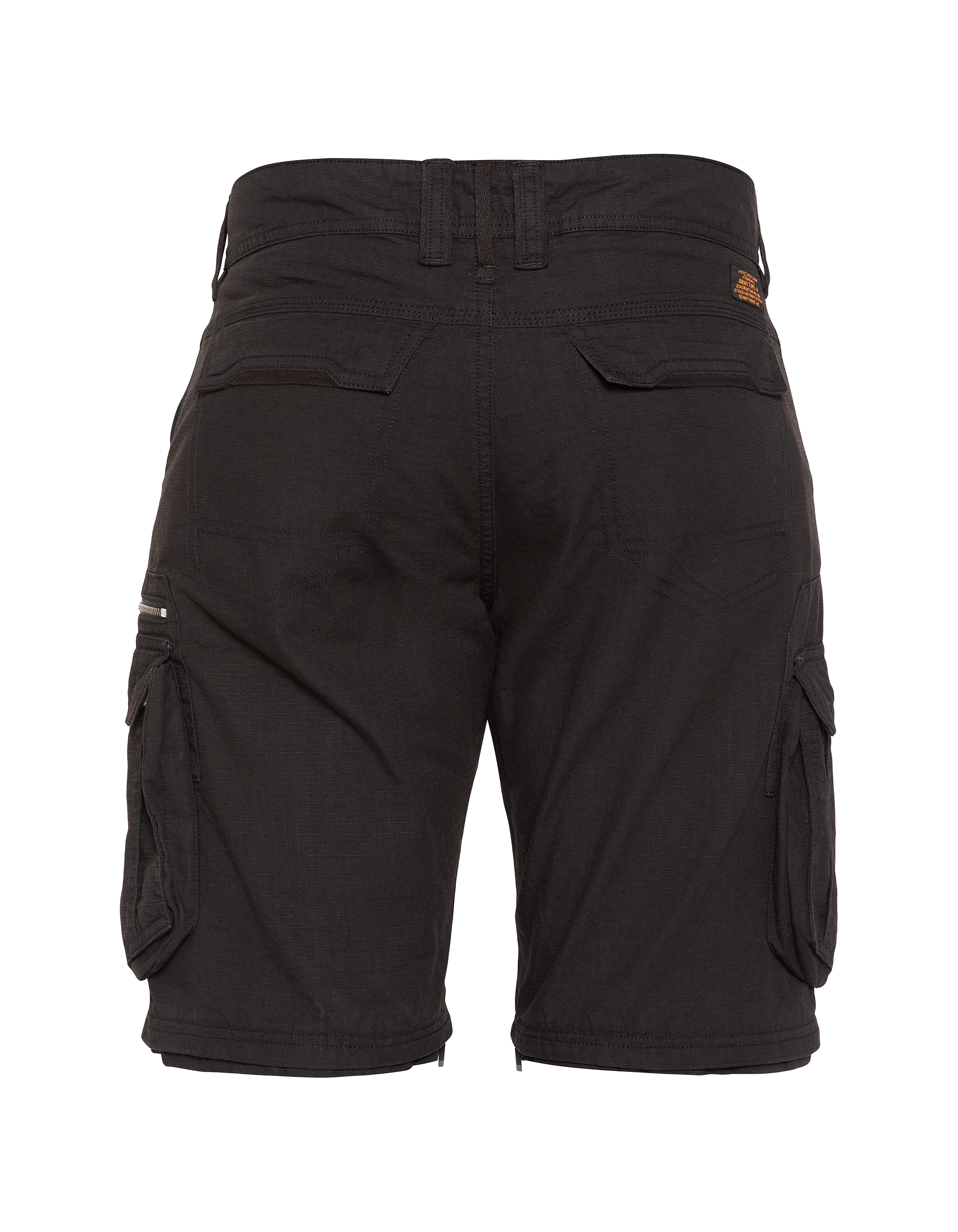 Schwarze 2-in-1-Cargohose-6
