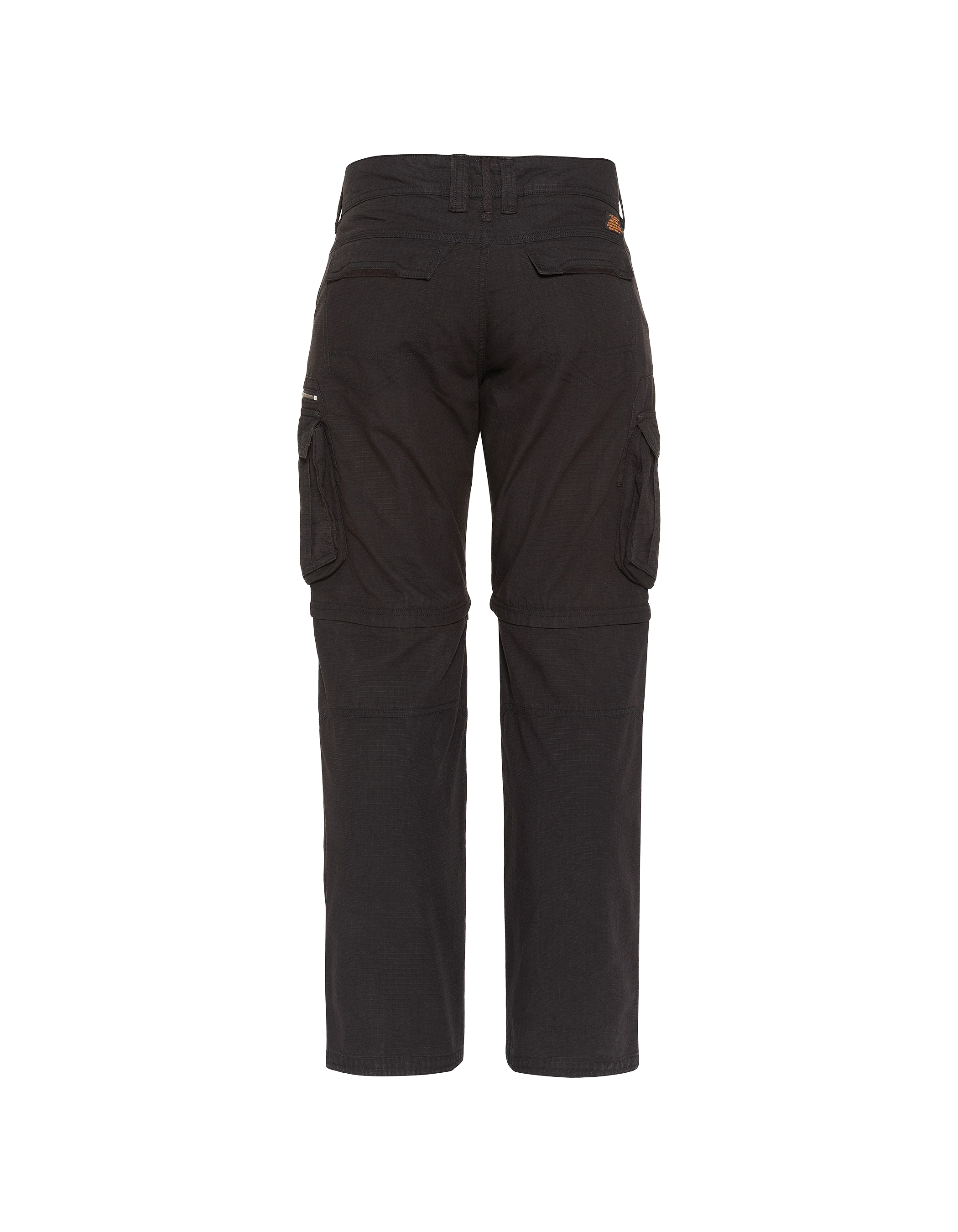 Schwarze 2-in-1-Cargohose-2