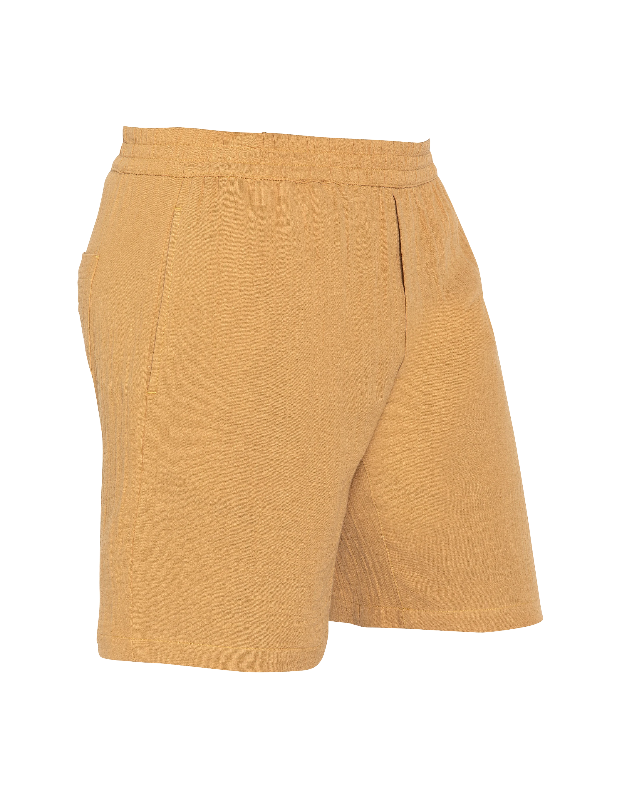 Short miel en gaze de coton-3