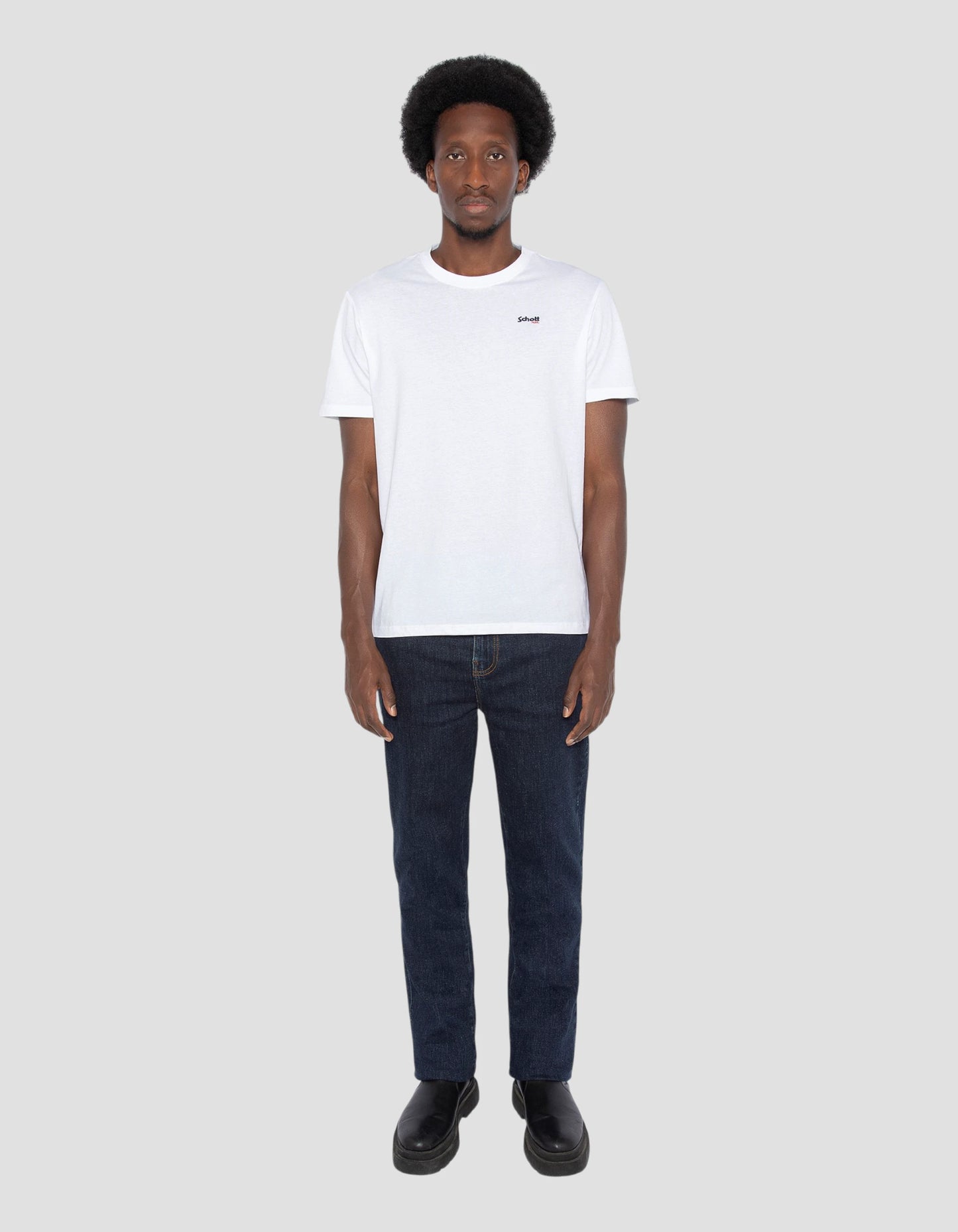 Jeans rectores Denim crudo