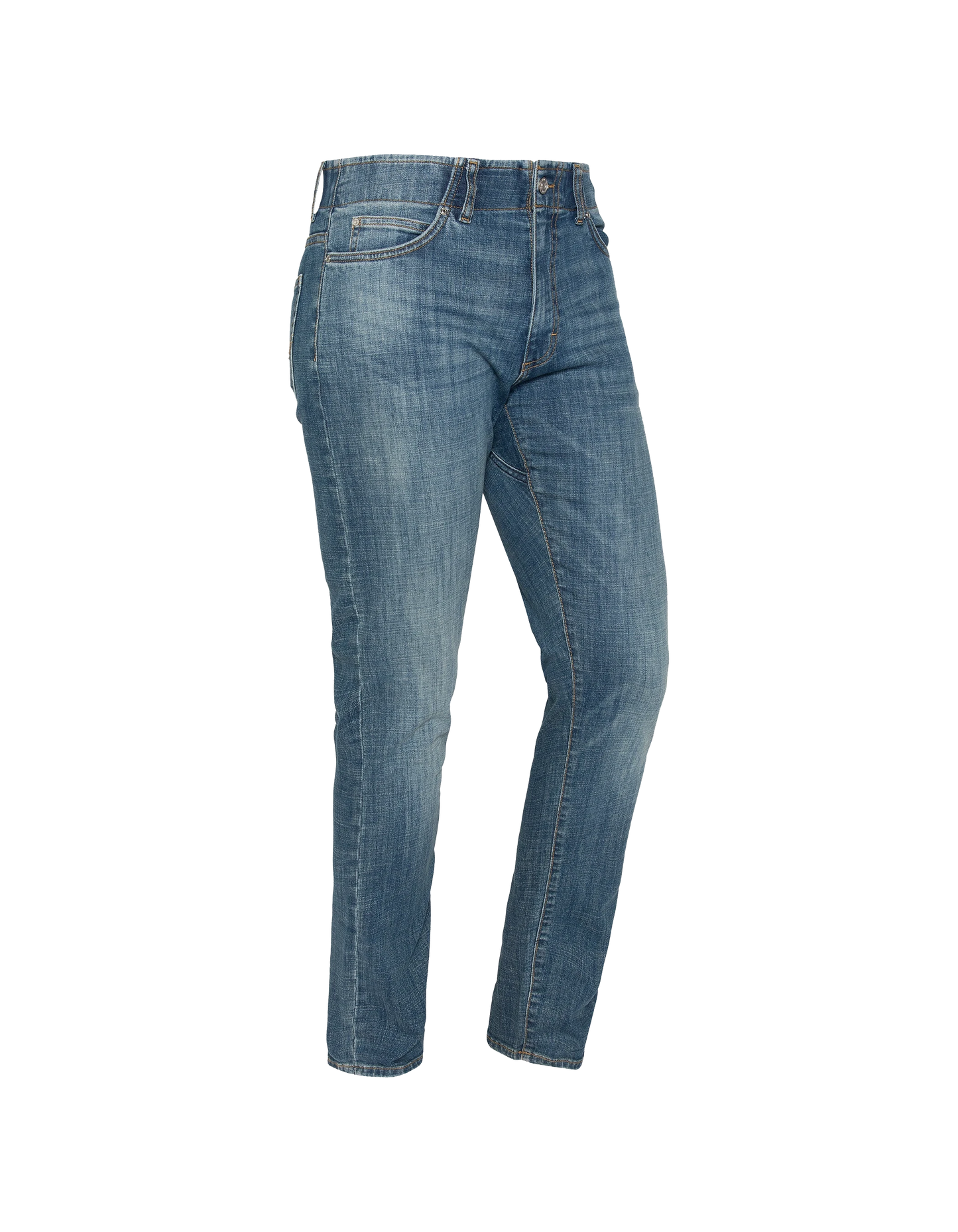 Jeans azules descoloridos