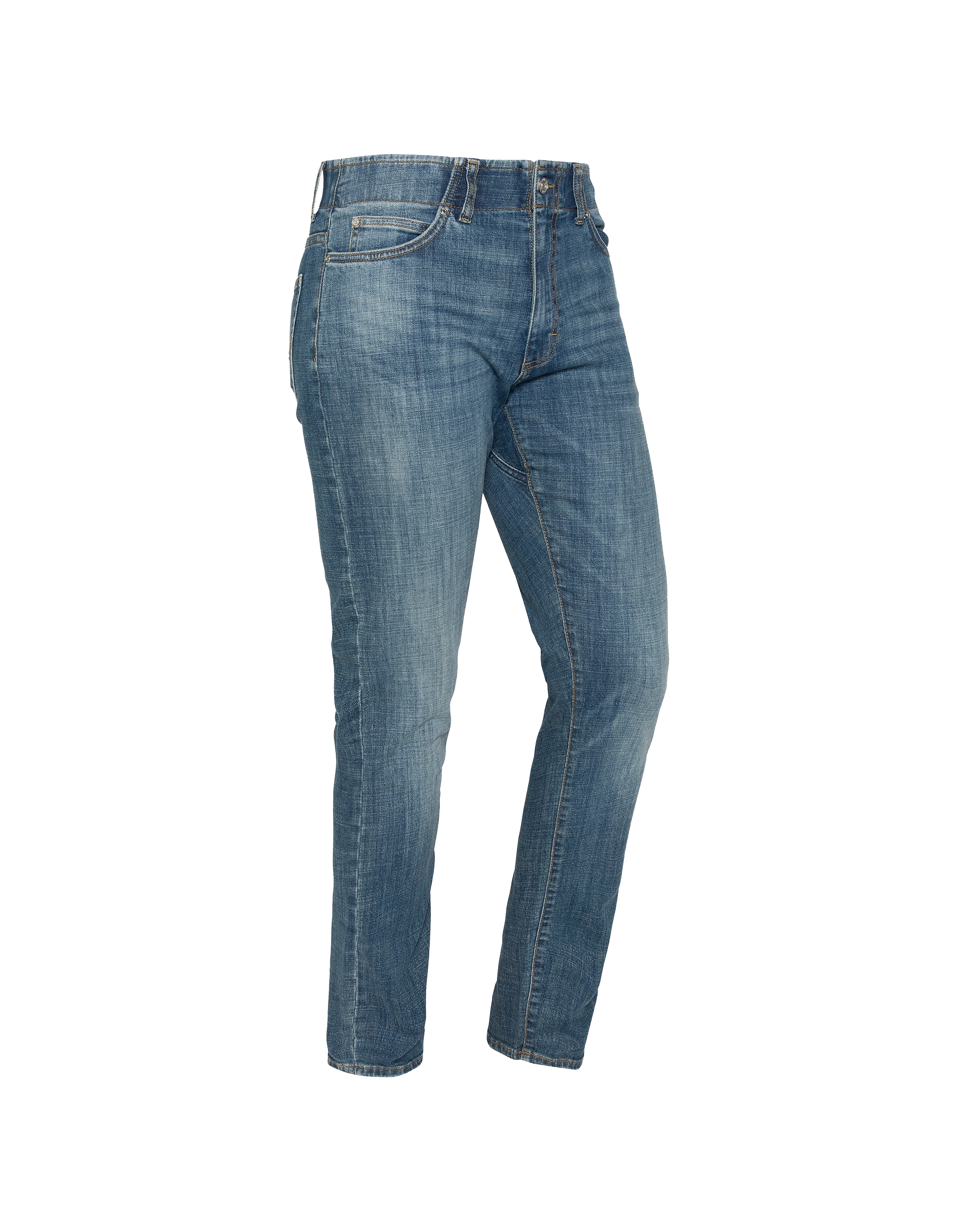 Jean bleu délavé-3