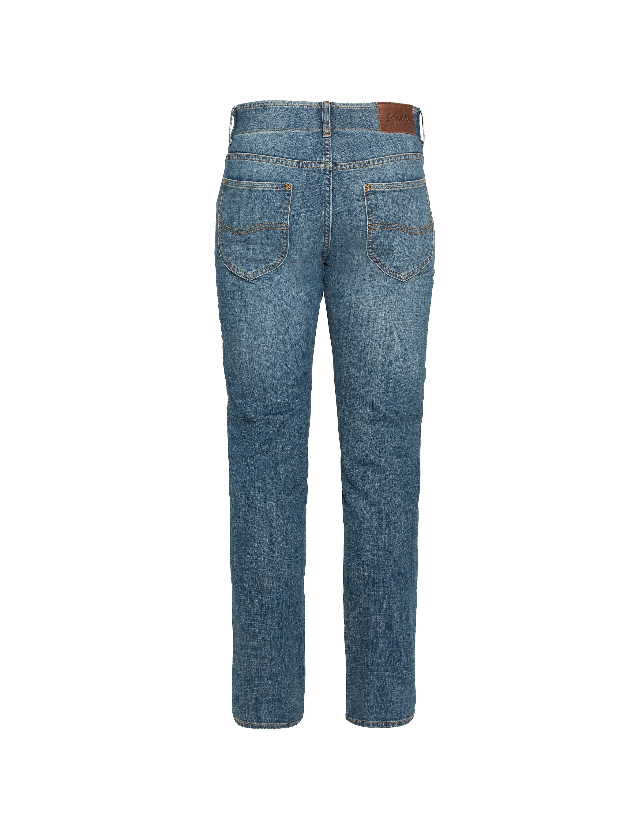 Jean bleu délavé-2