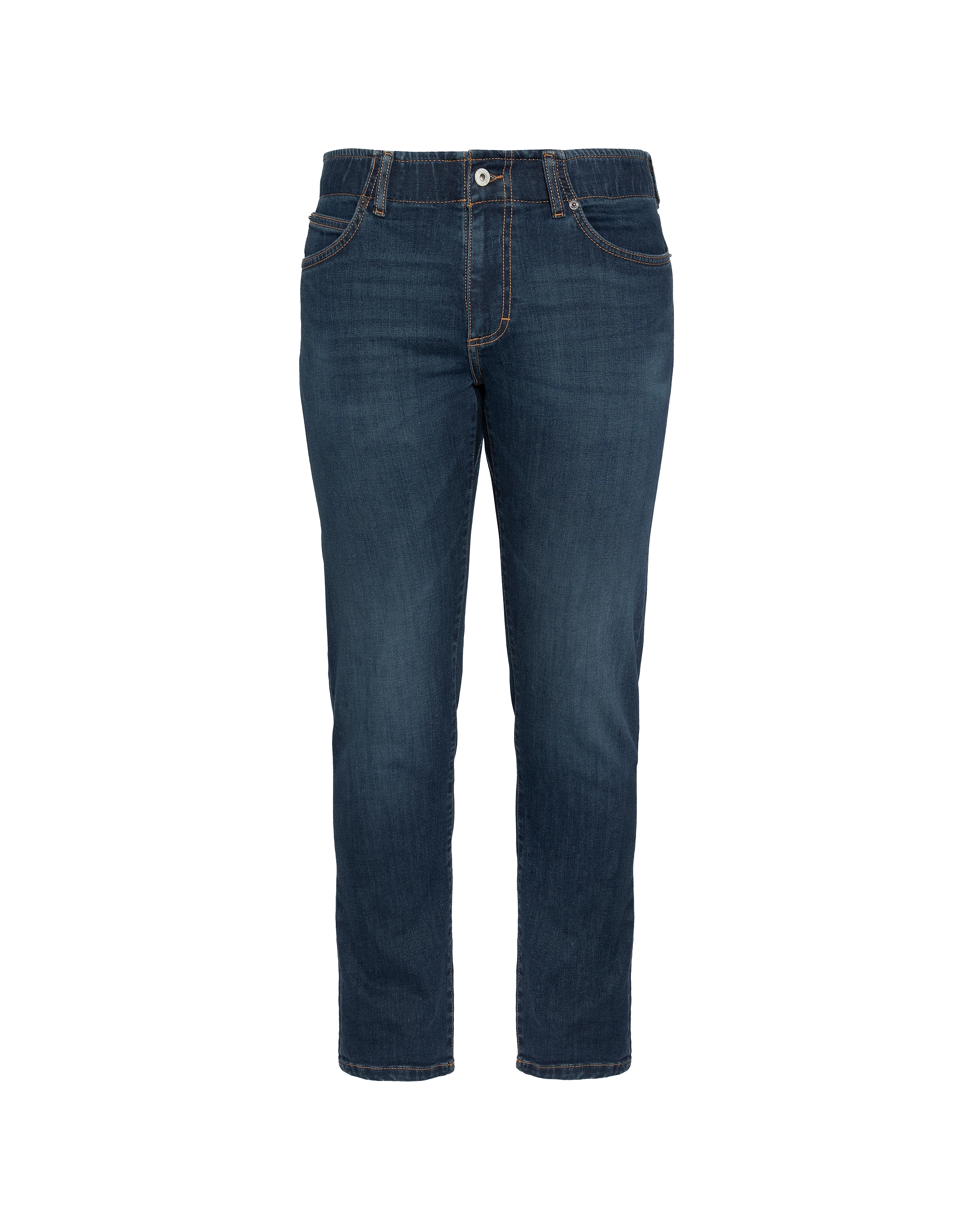 Dunkle dunkle blaue Jeans-1