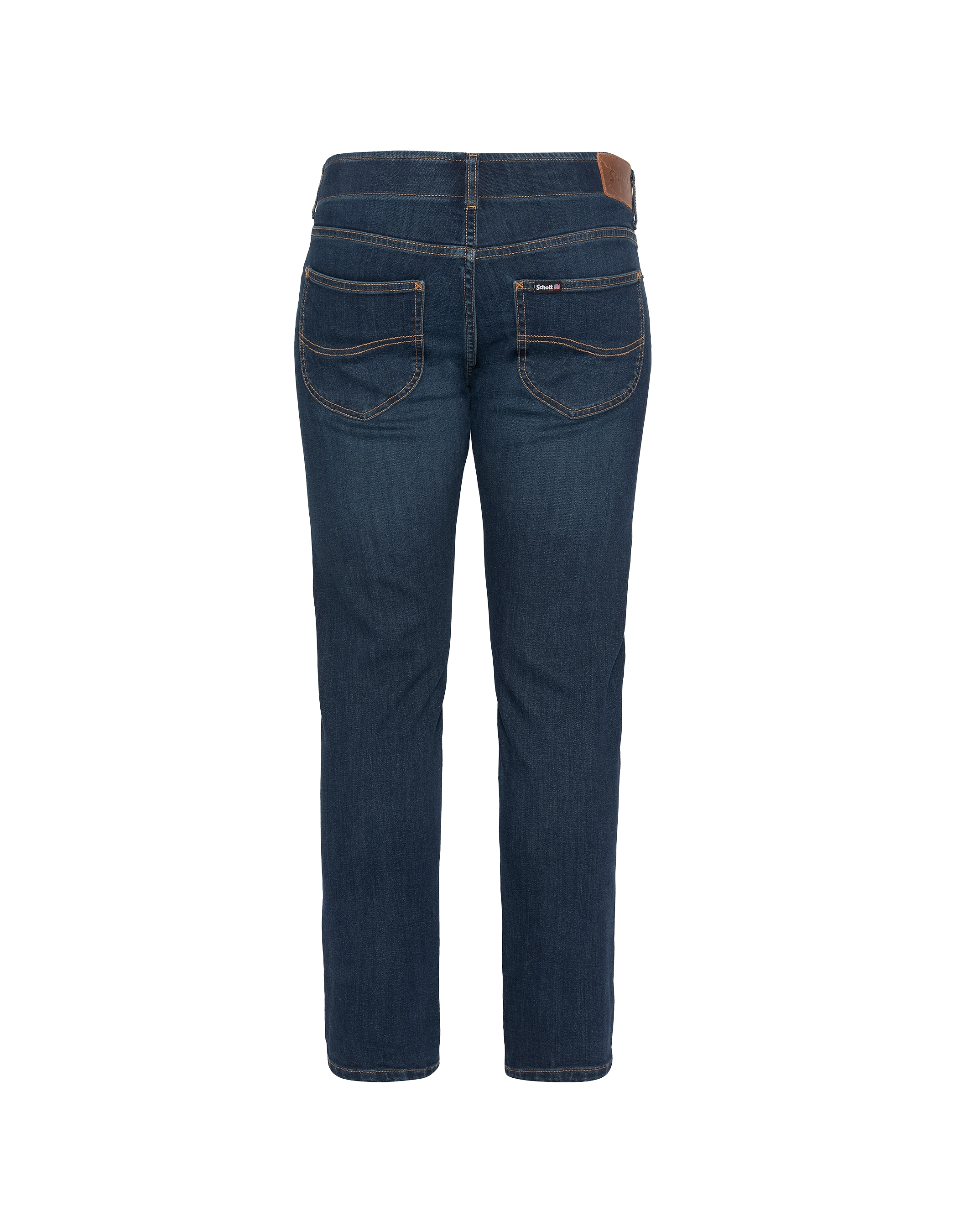 Dunkle dunkle blaue Jeans-2
