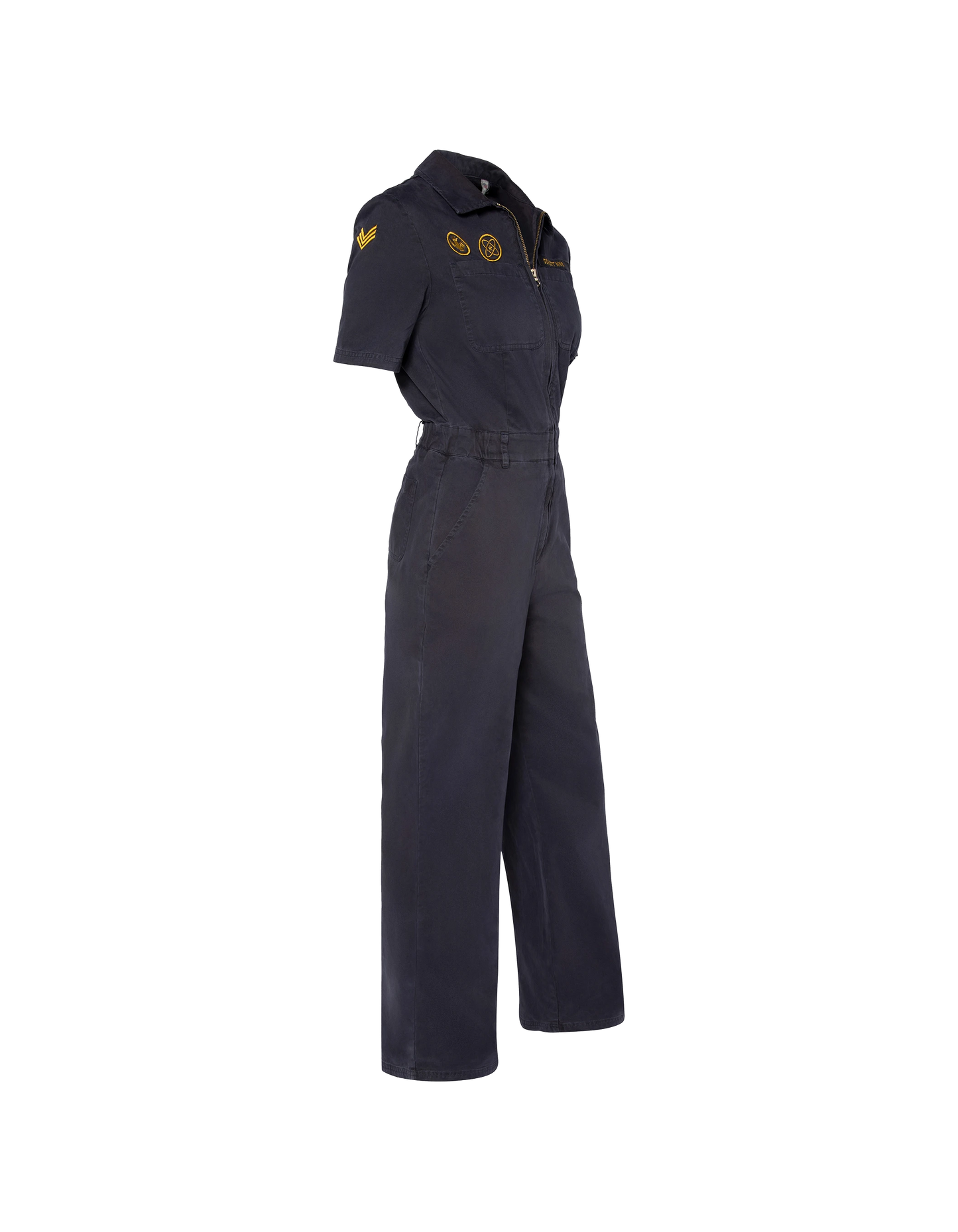 Combinaison bleu marine manches courtes army