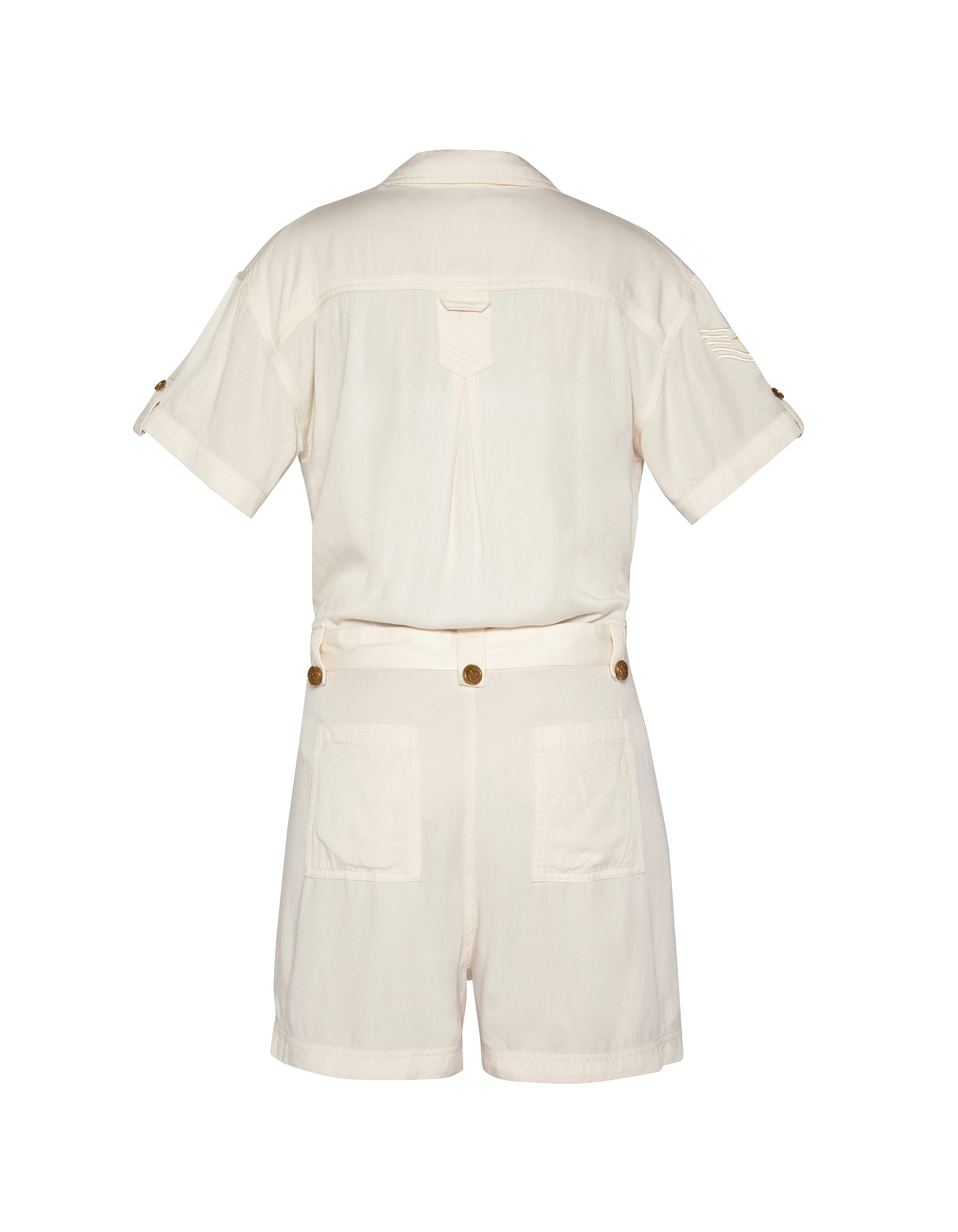 Combishort army légère blanc cassé-11